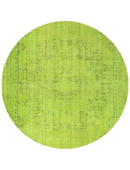 Persian Vintage Χαλί 170 x 170 Πράσινο