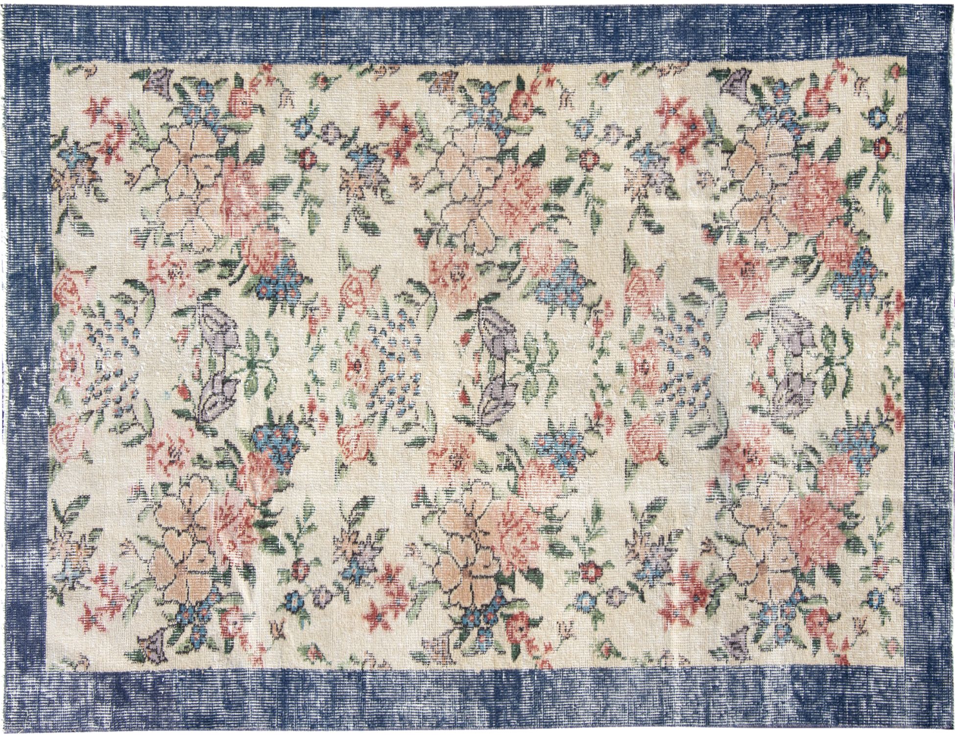 Vintage Χαλί  Μπλε <br/>185 x 104 cm