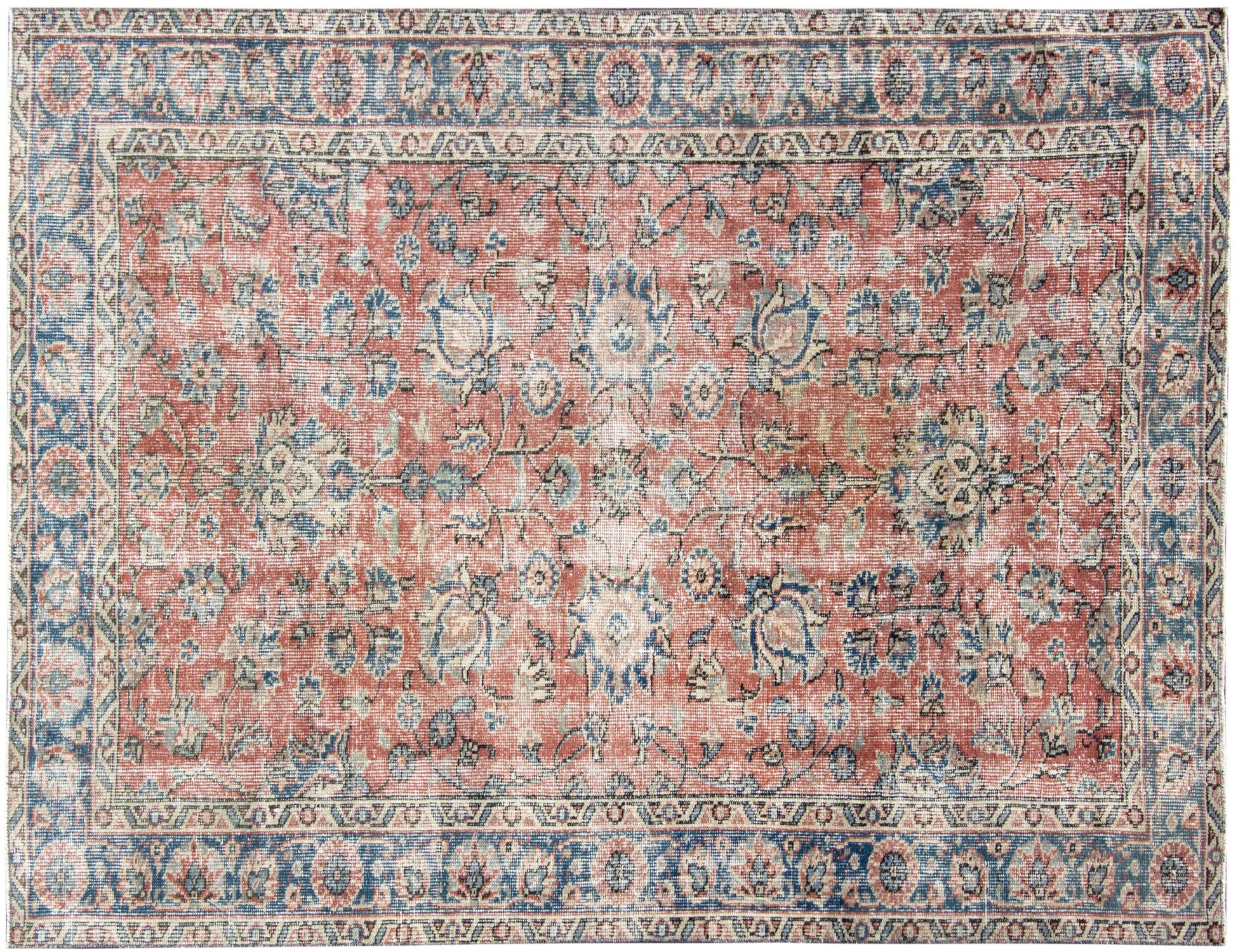 Vintage Χαλί  Πορτοκαλί <br/>184 x 124 cm