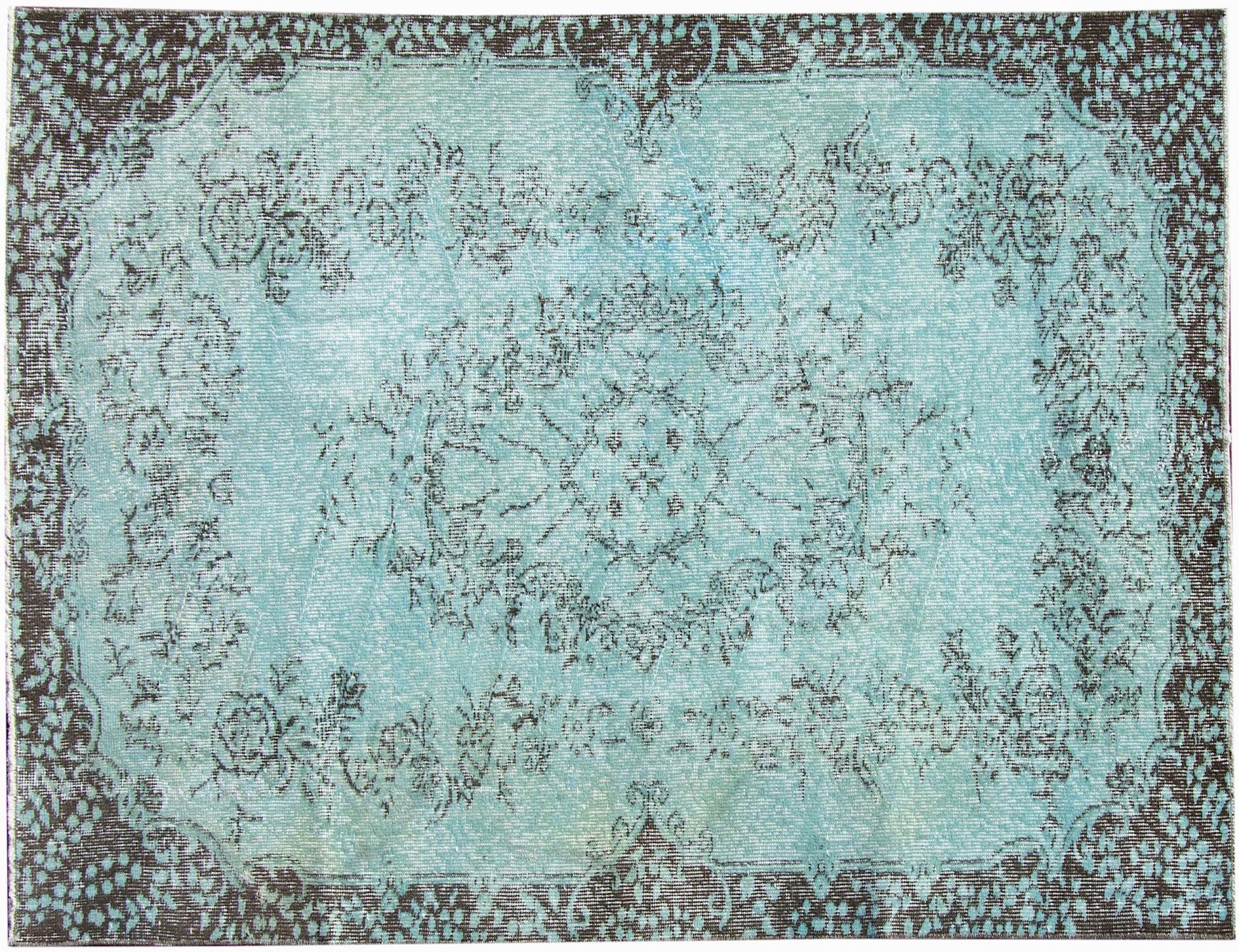 Vintage Χαλί  Μπλε <br/>220 x 114 cm