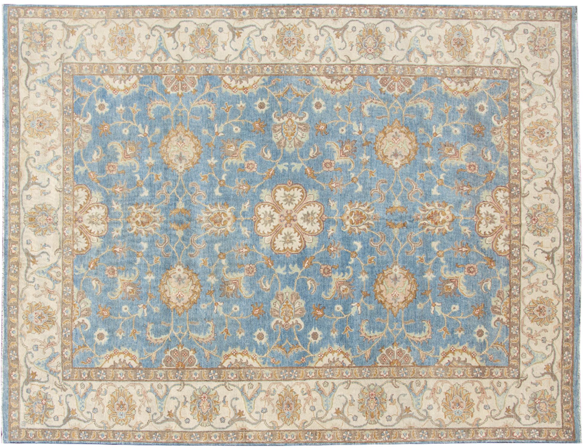 Kazak Χαλί  Μπλε <br/>413 x 305 cm