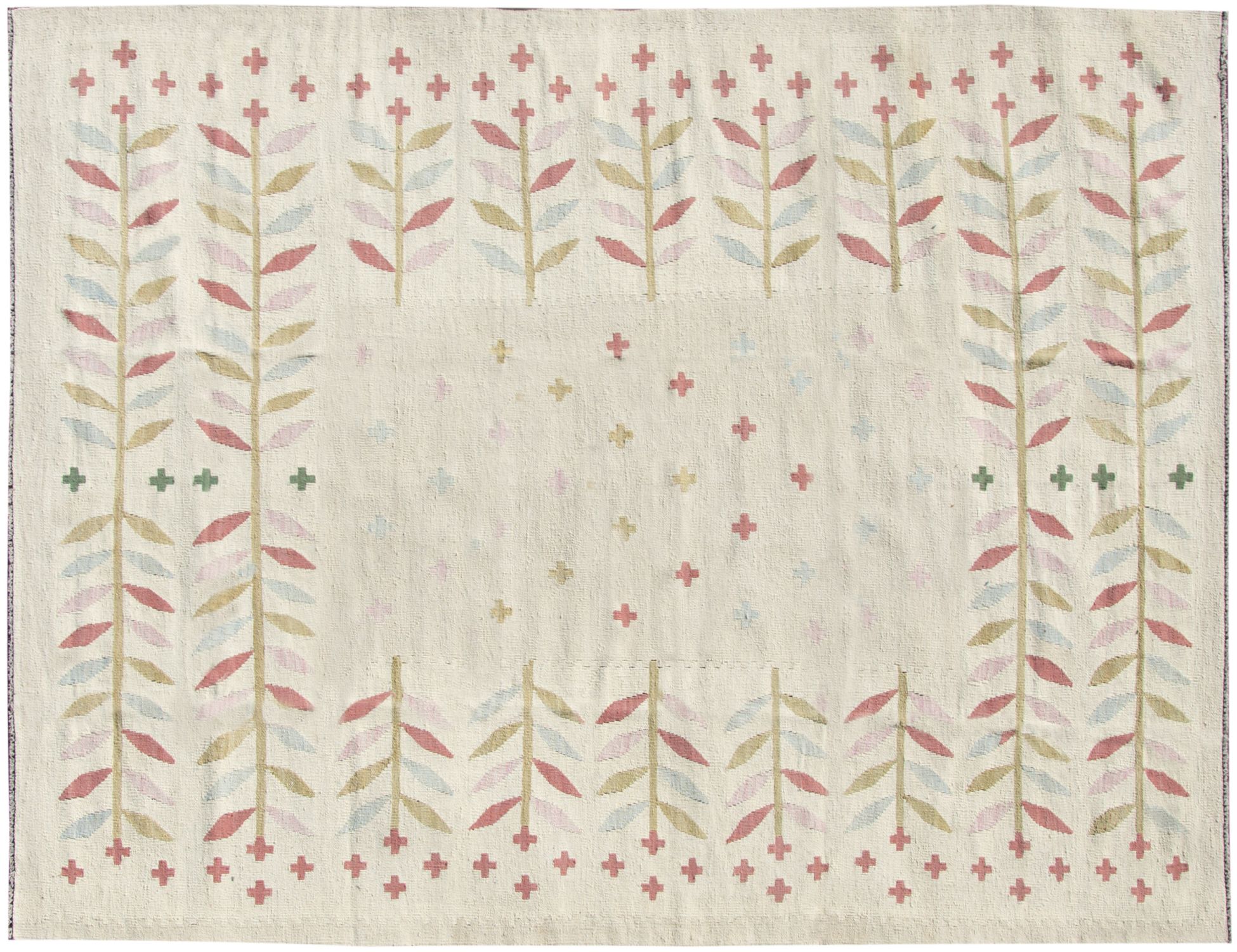 Kelim  Μπεζ <br/>305 x 211 cm