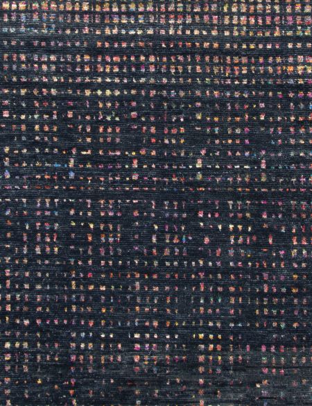 Taj Wool & Silk 242 x 172 Μαύρο