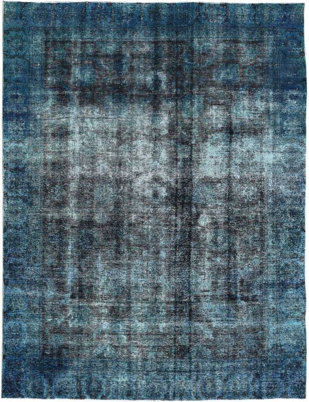 Vintage Χαλί 353 X 264 Τυρκουάζ