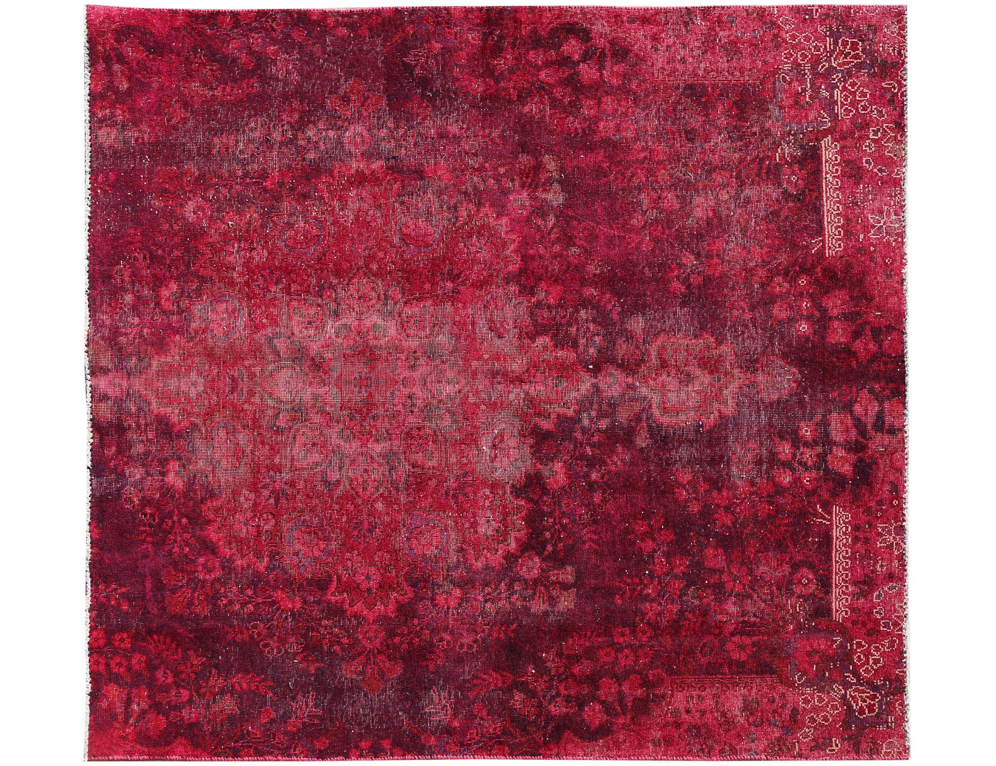 Vintage Χαλί  Κόκκινο <br/>202 x 192 cm
