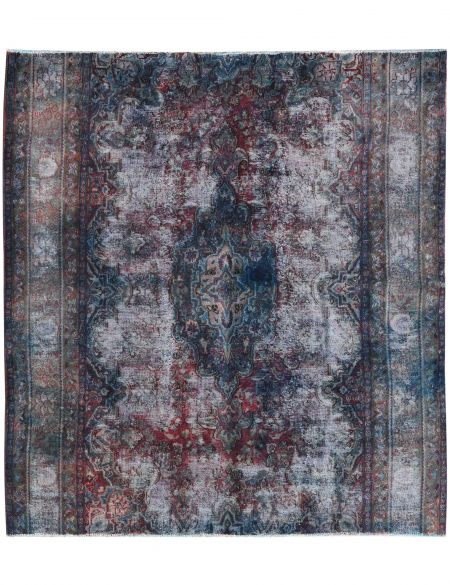 Vintage Χαλί 213 X 162 Μπλε