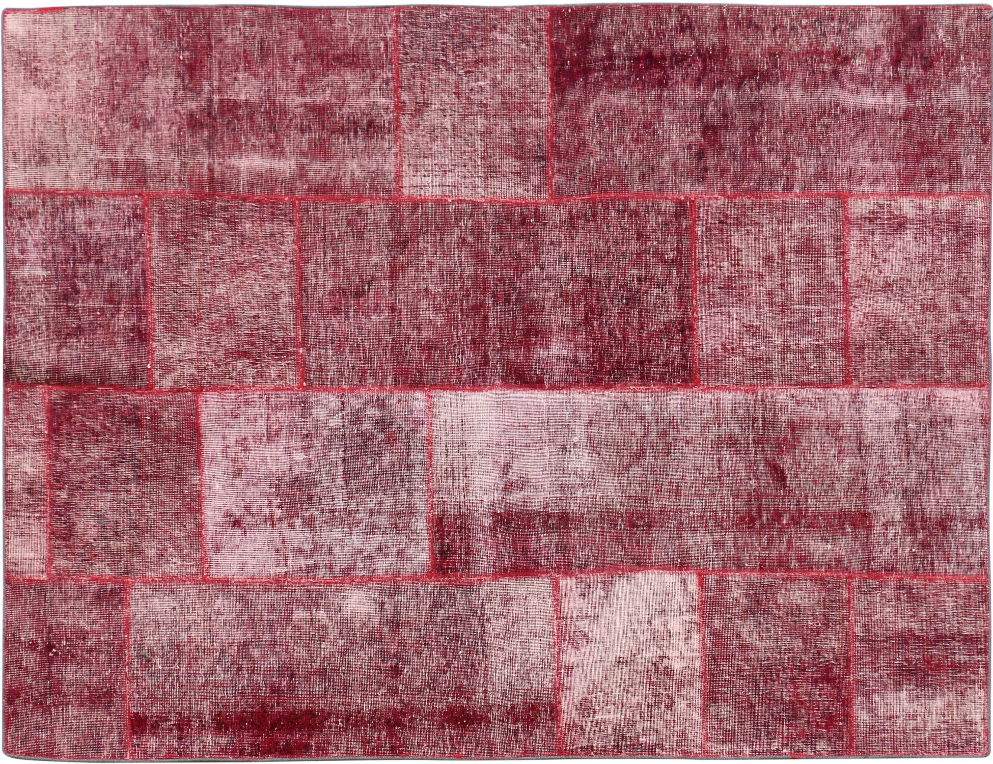 Patchwork  Χαλί  Κόκκινο <br/>231 x 159 cm
