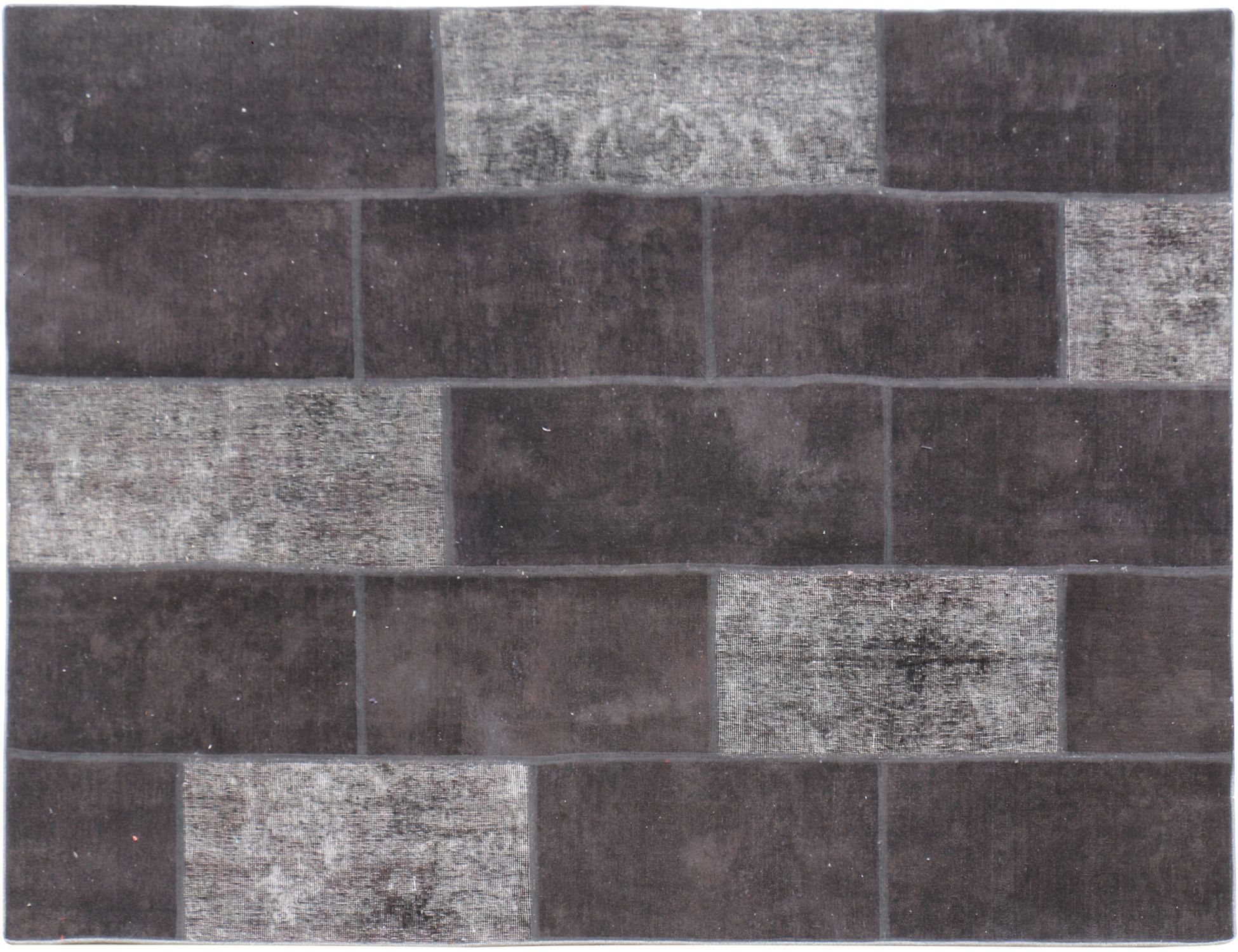 Patchwork Χαλί  Μαύρο <br/>247 x 176 cm