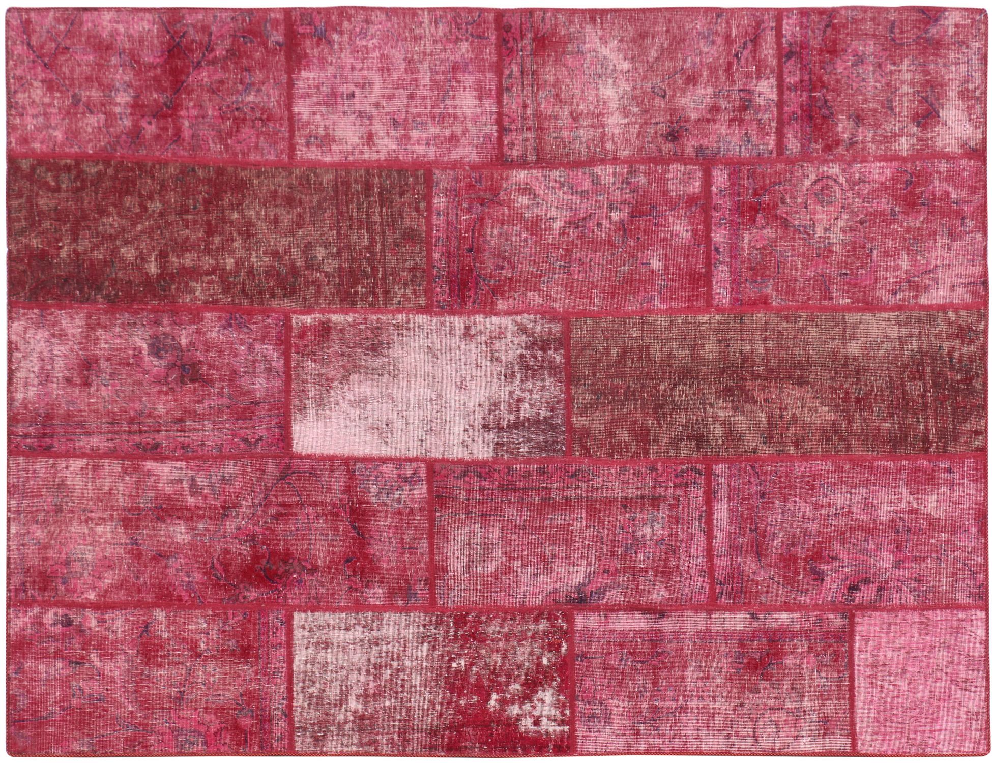 Patchwork Χαλί  Ροζ <br/>246 x 176 cm