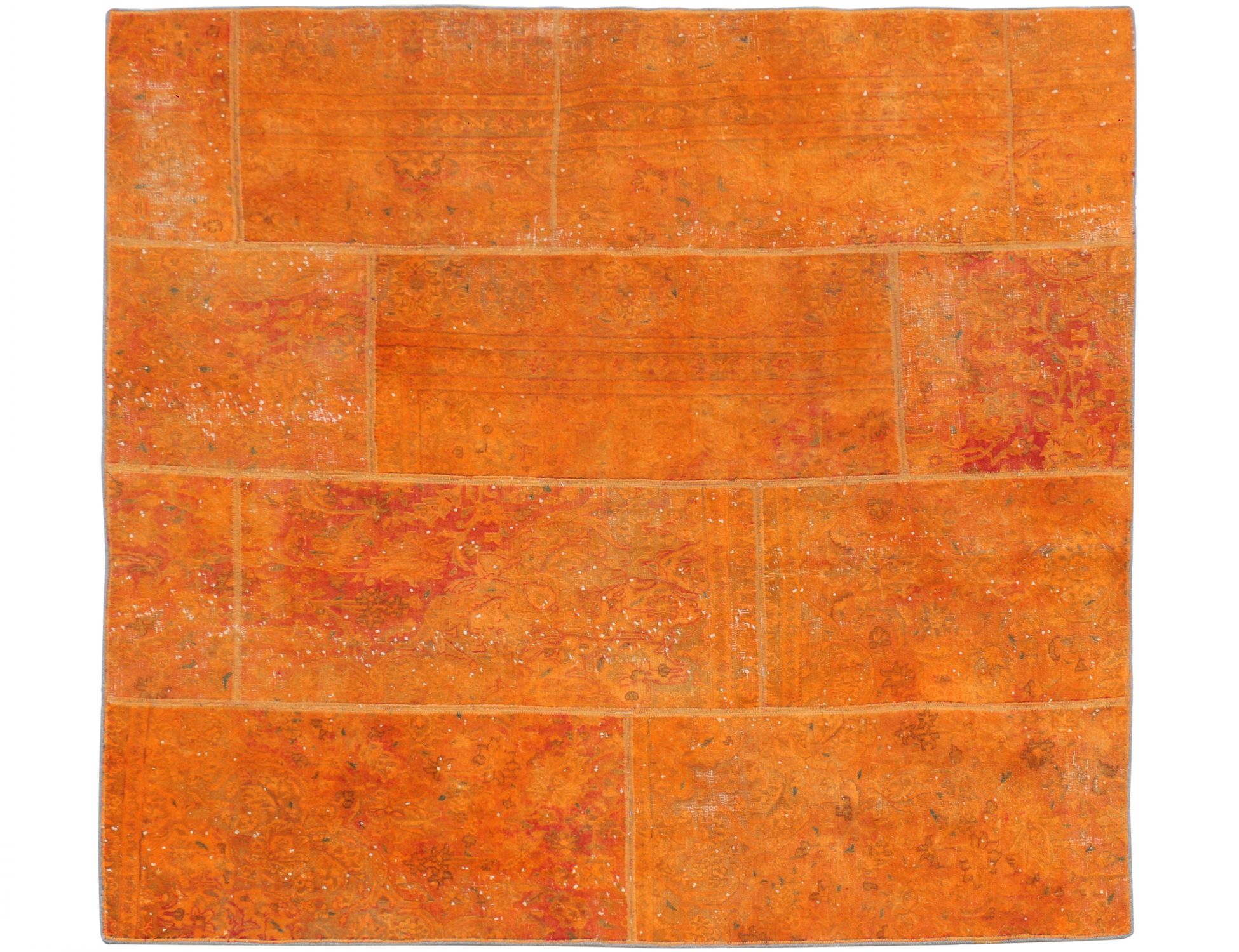 Patchwork Χαλί  Πορτοκαλί <br/>200 x 200 cm