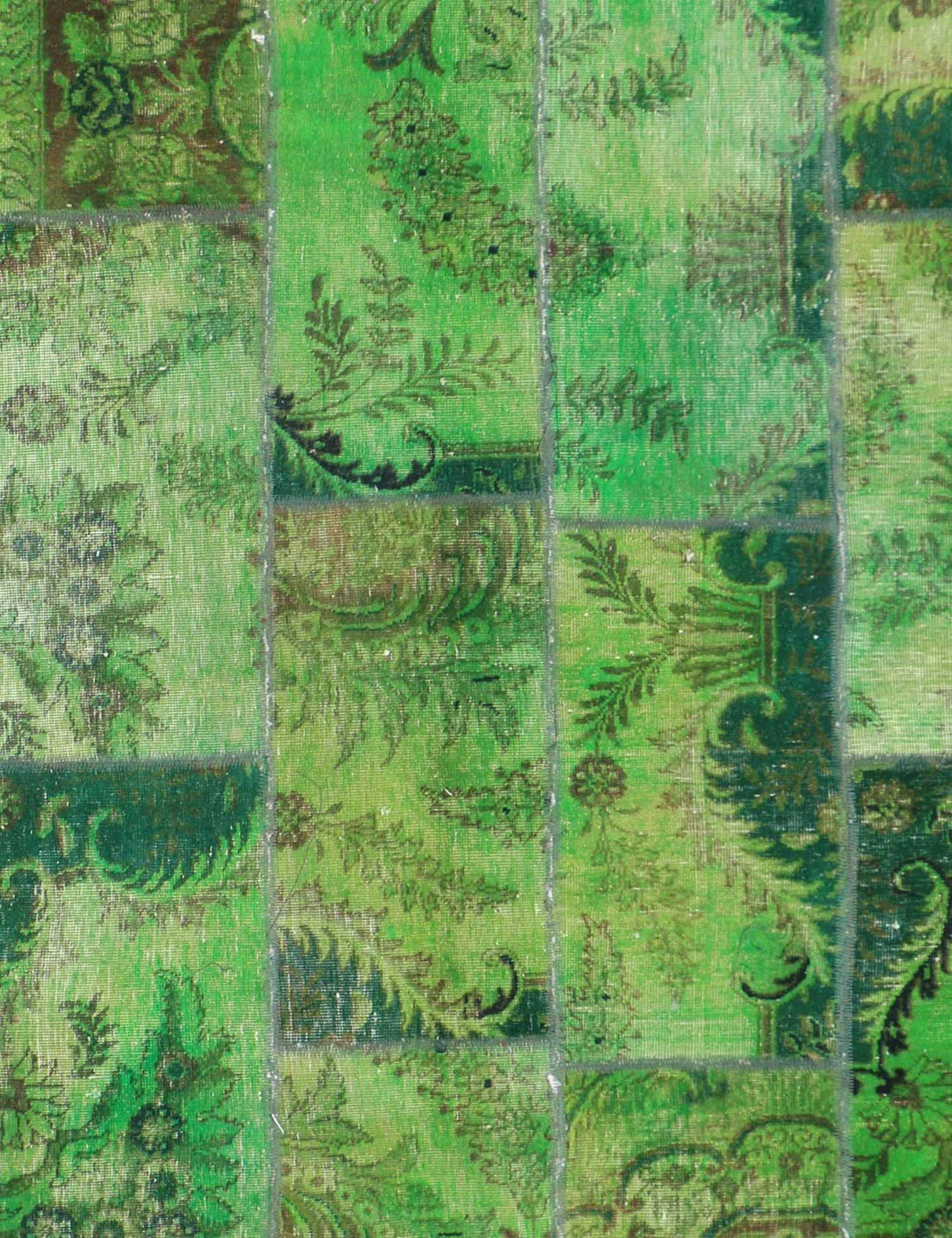 Patchwork  Χαλί  Πράσινο <br/>210 x 150 cm