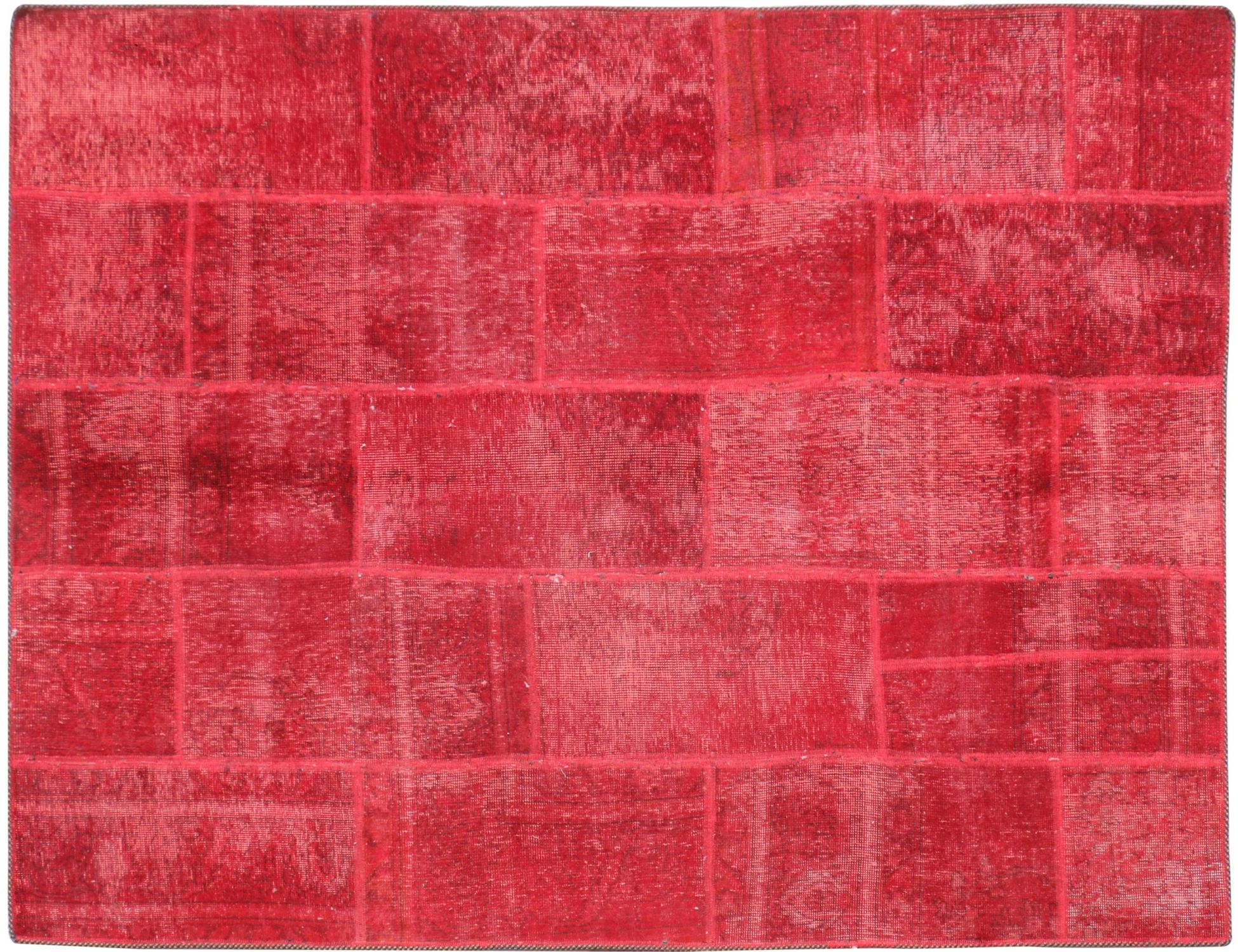 Patchwork Χαλί  Κόκκινο <br/>210 x 150 cm