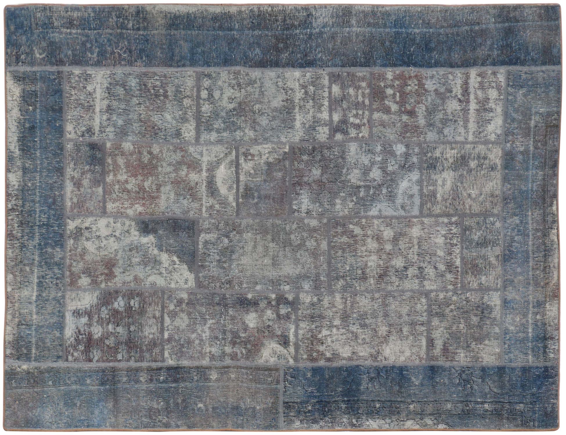 Patchwork Χαλί  Μπλε <br/>250 x 167 cm