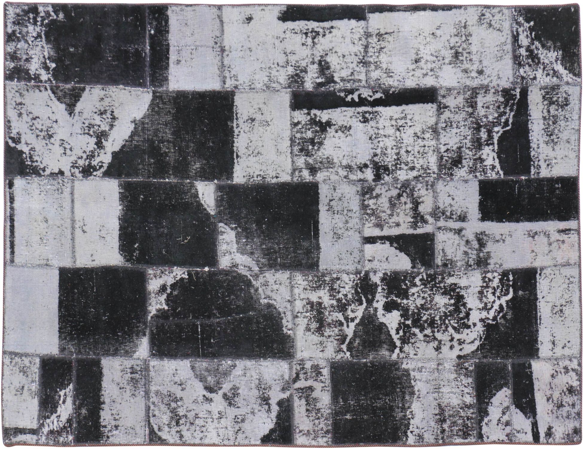 Patchwork Χαλί  Μαύρο <br/>240 x 150 cm