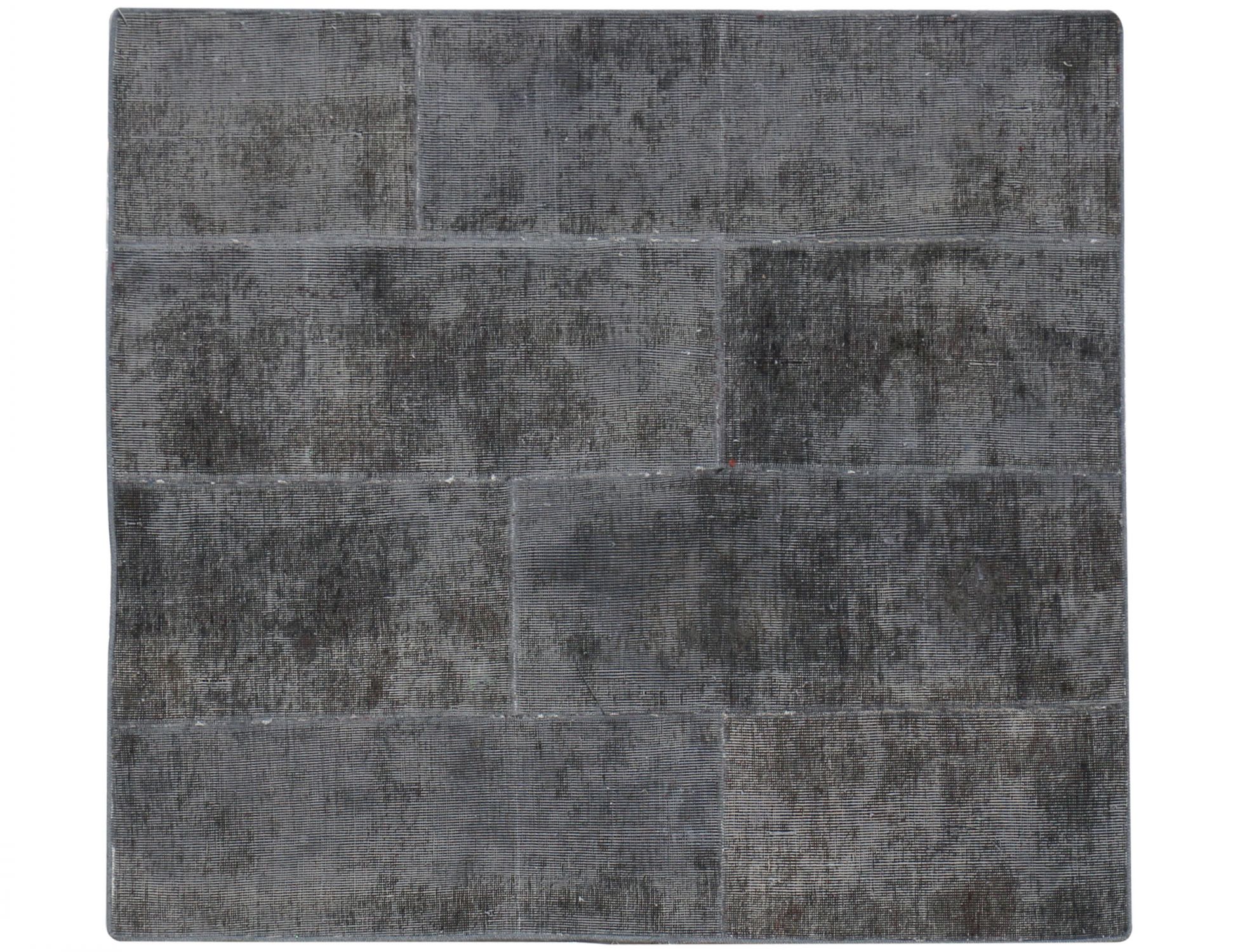 Patchwork Χαλί  Μαύρο <br/>152 x 122 cm
