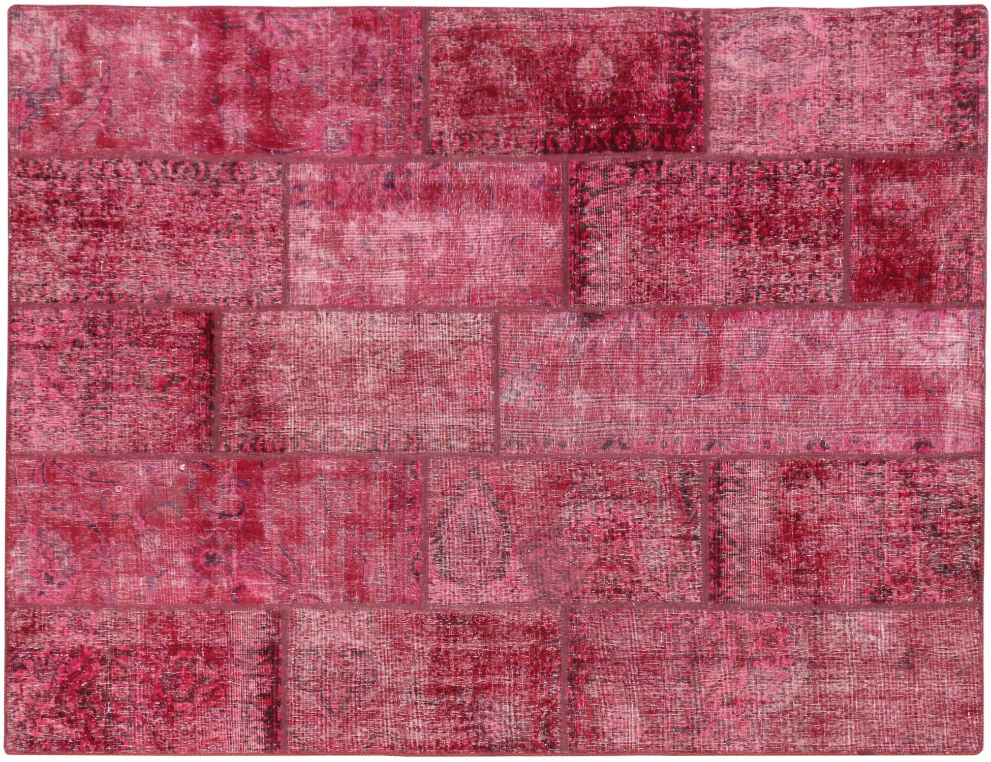 Patchwork    Κόκκινο <br/>238 x 177 cm
