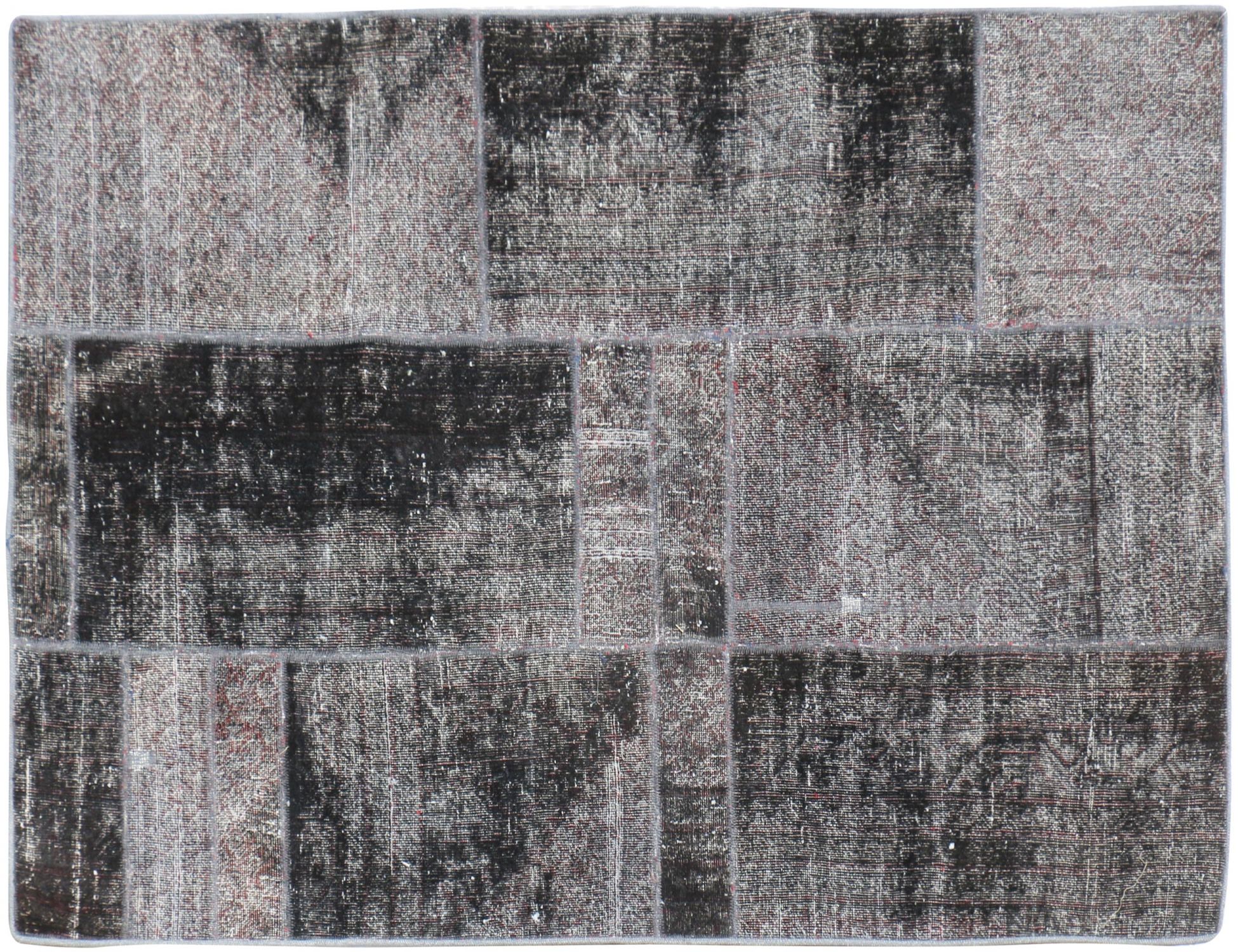 Patchwork Χαλί  Μαύρο <br/>197 x 119 cm