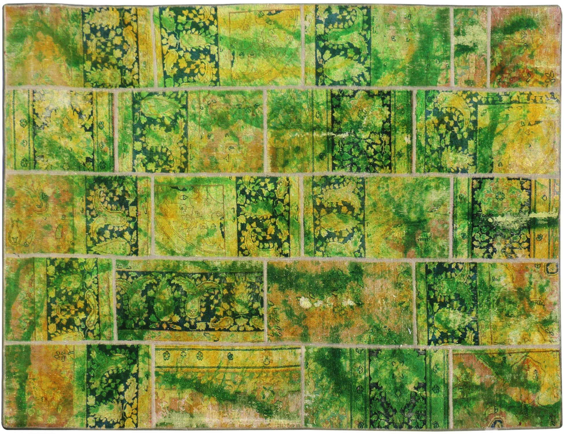 Patchwork    Πράσινο <br/>262 x 171 cm
