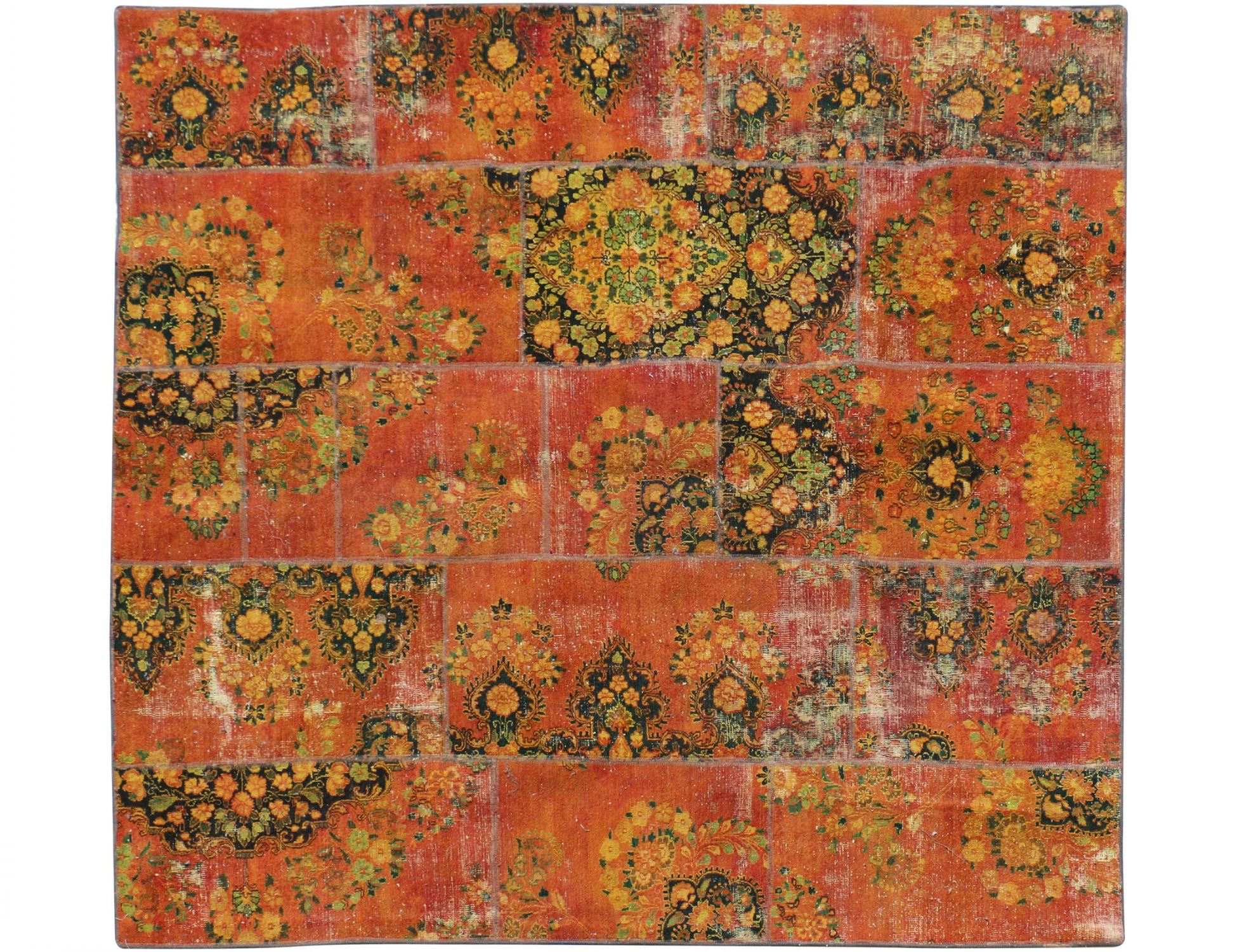 Patchwork Χαλί  Πορτοκαλί <br/>237 x 201 cm