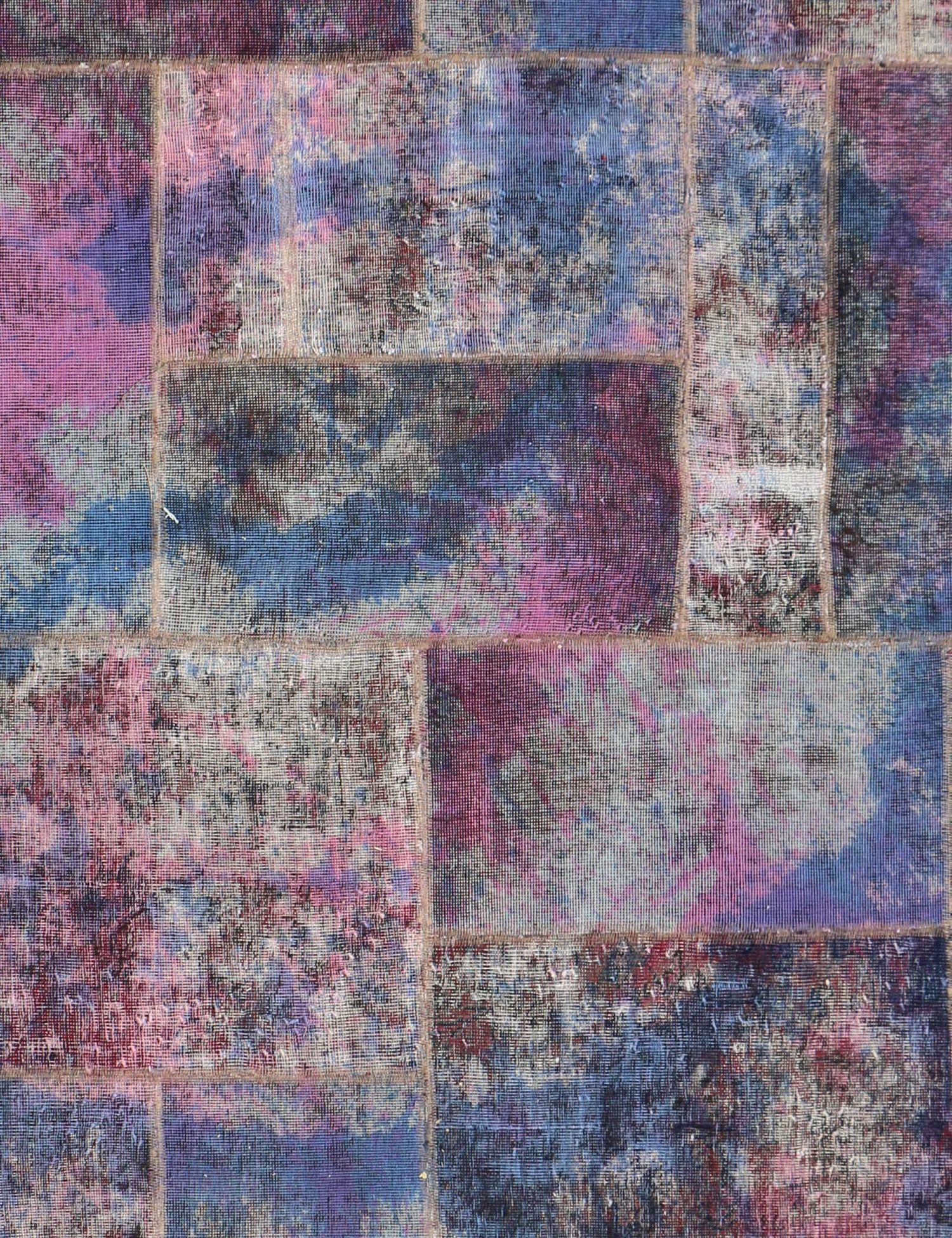 Περσικό Patchwork  Μπλε <br/>220 x 153 cm