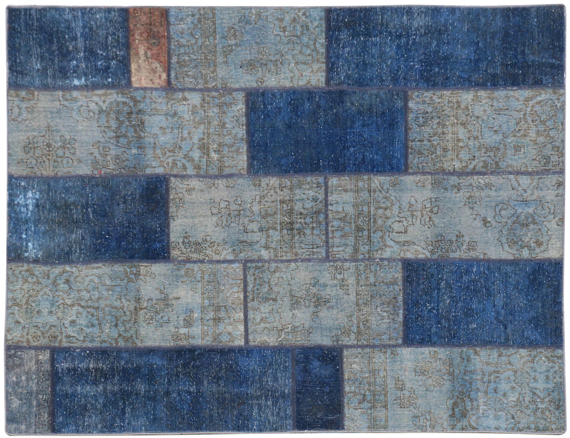 Persian Patchwork Χαλί  Μπλε <br/>248 x 176 cm
