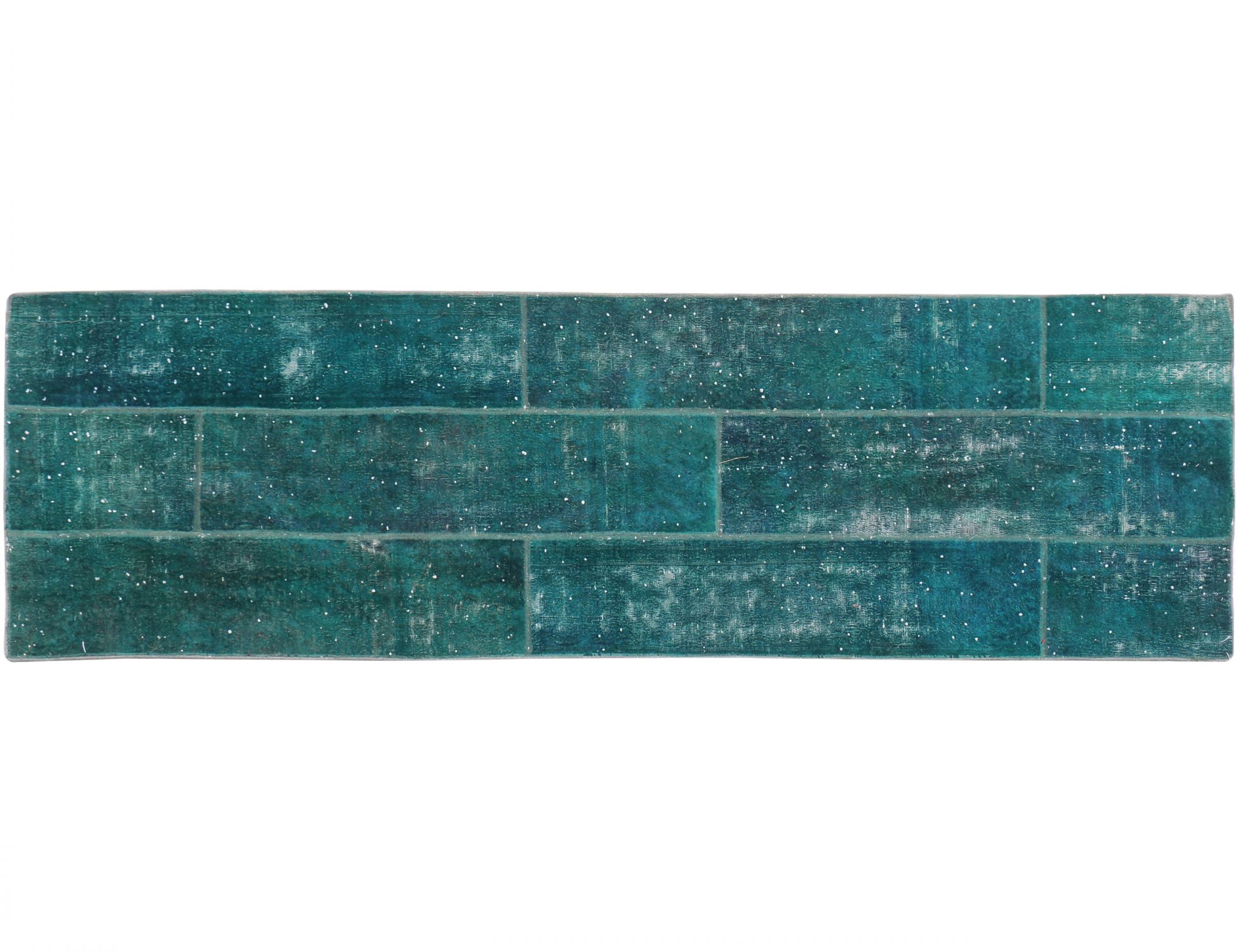 Patchwork Χαλί  Τυρκουάζ <br/>332 x 104 cm