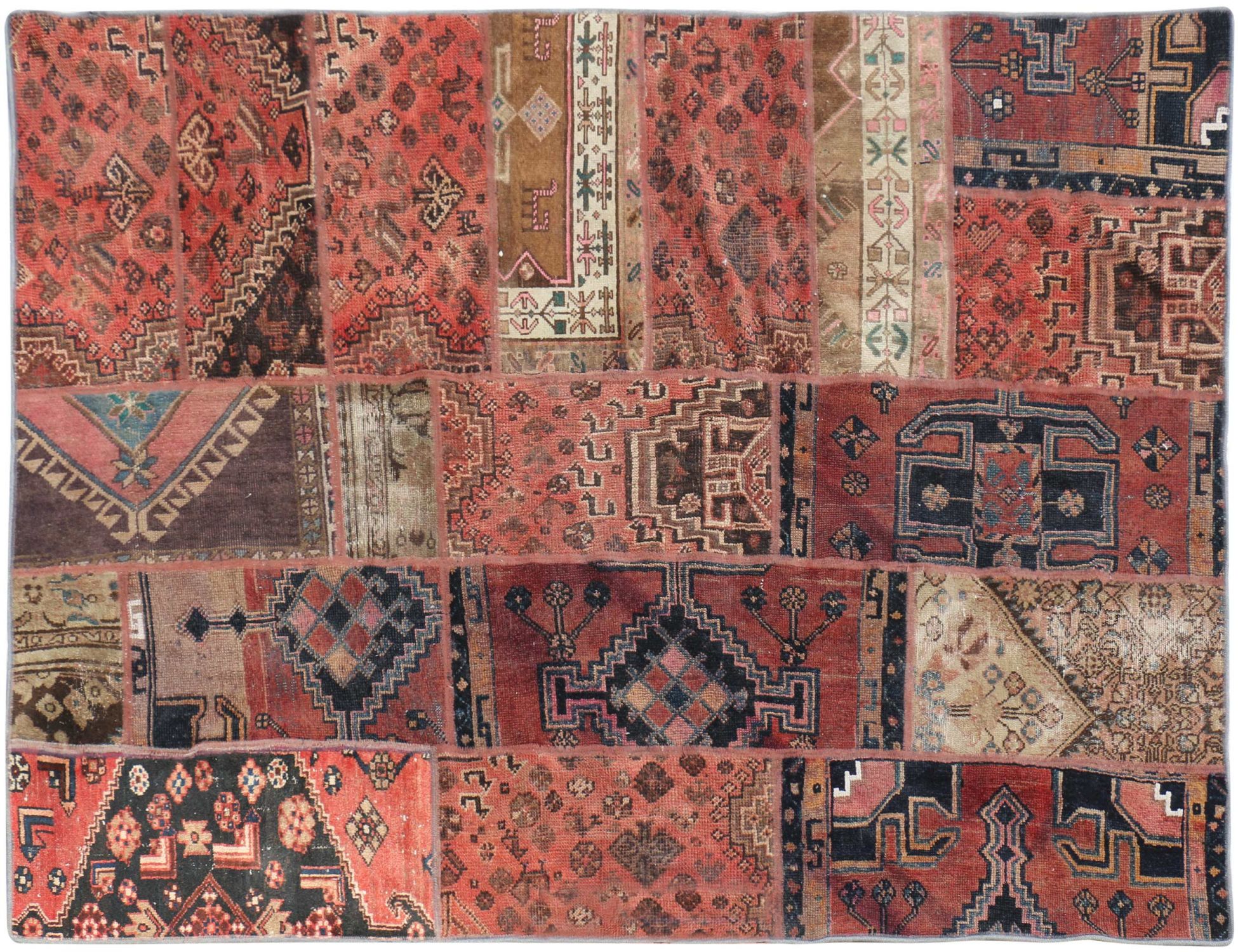 Persian Patchwork    Κόκκινο <br/>246 x 170 cm