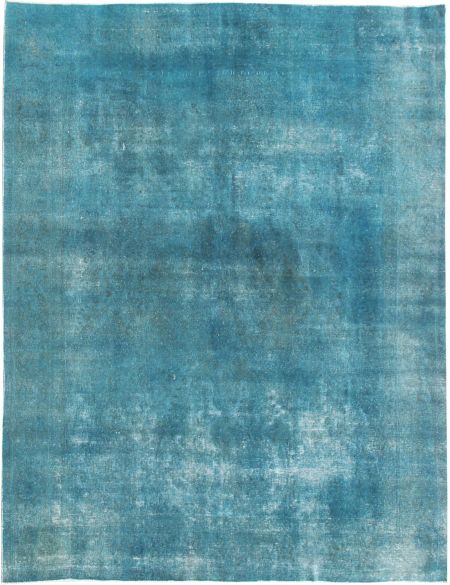 Persian Vintage Χαλί 388 x 302 Τυρκουάζ