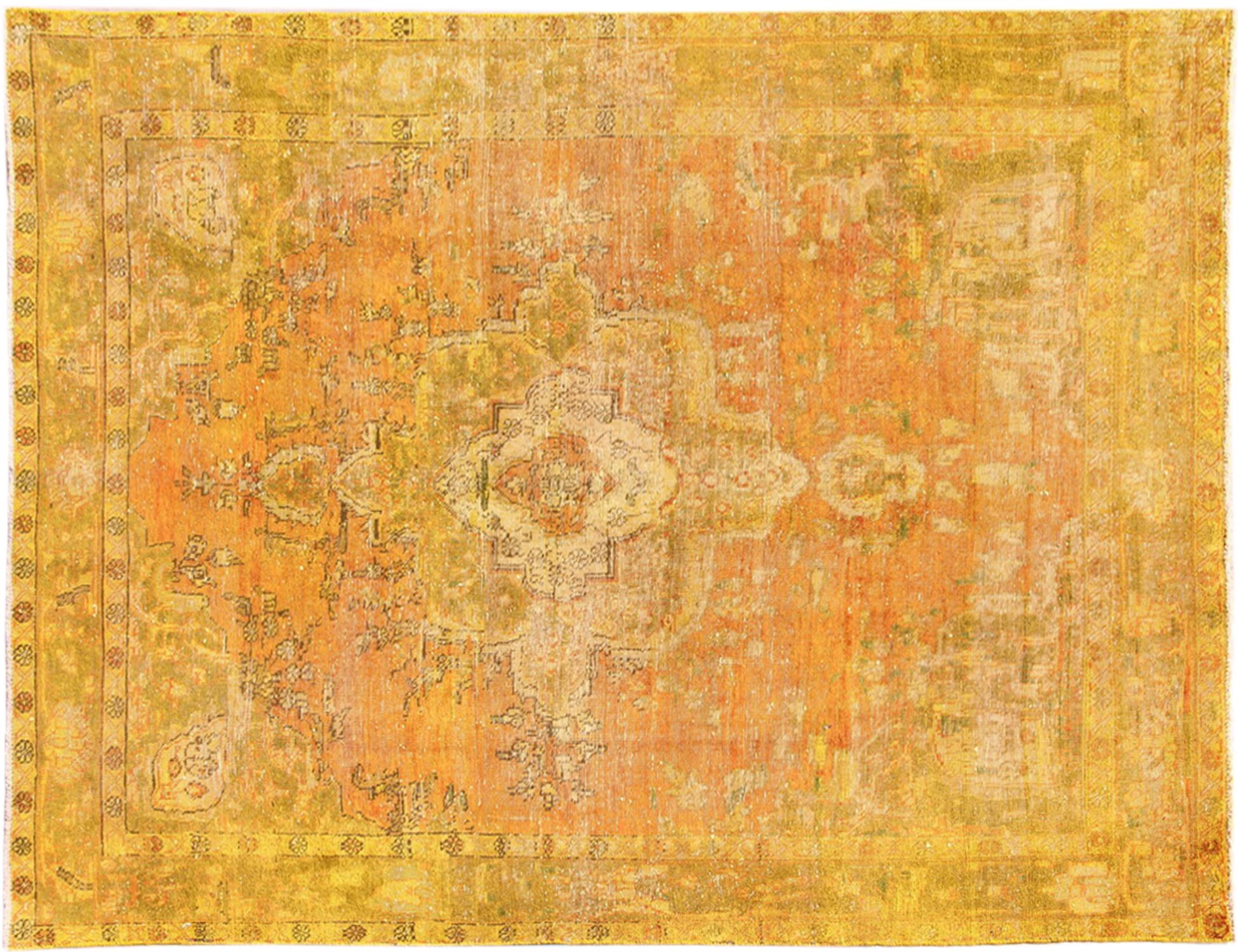 Περσικό Vintage  Κίτρινο <br/>282 x 200 cm