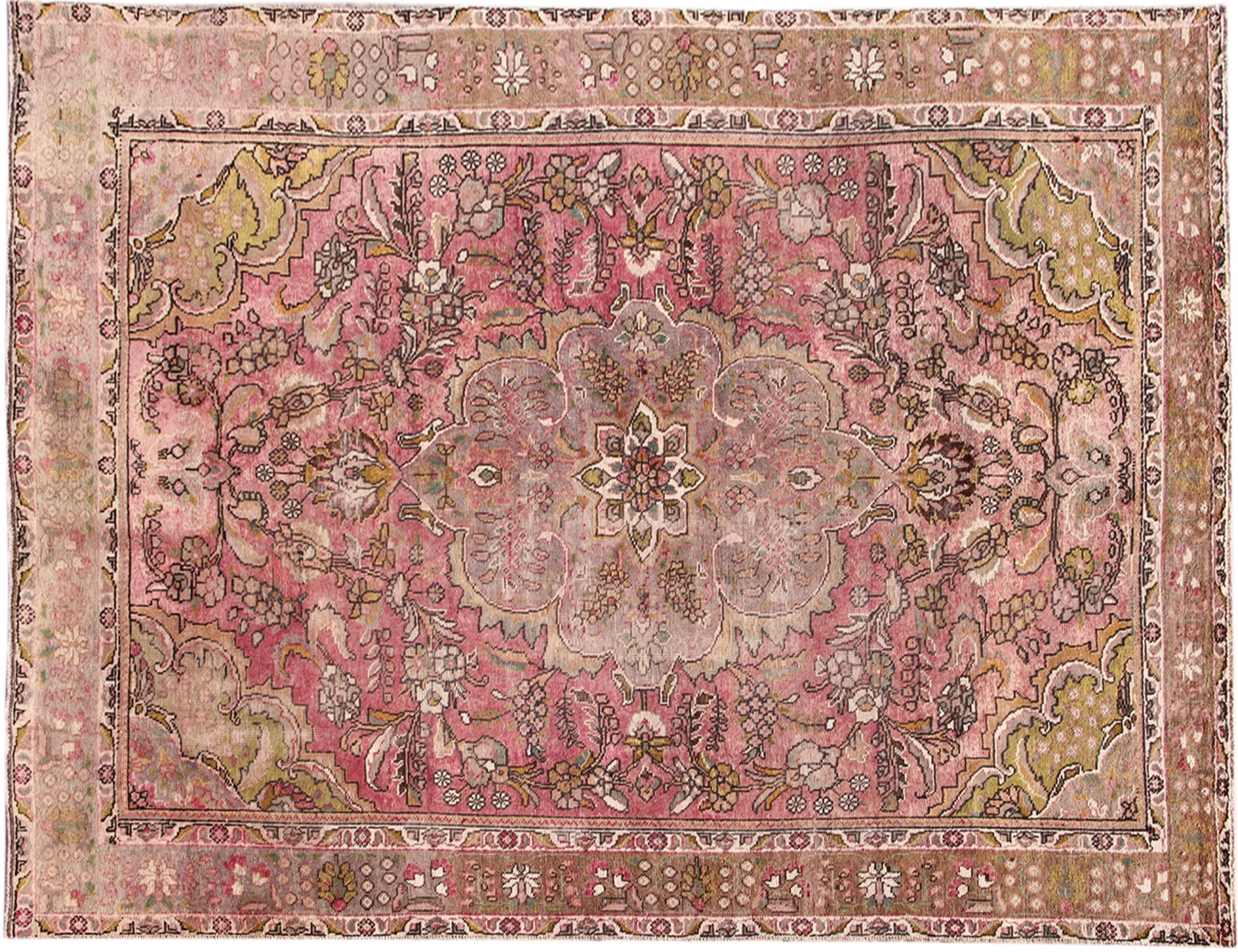 Retro Rug  Μπεζ <br/>310 x 195 cm