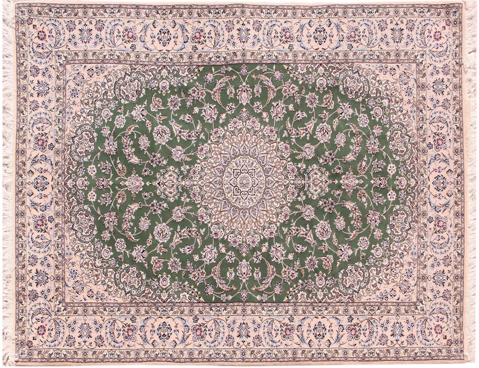 Persian Nain Rug  Μπεζ <br/>315 x 200 cm