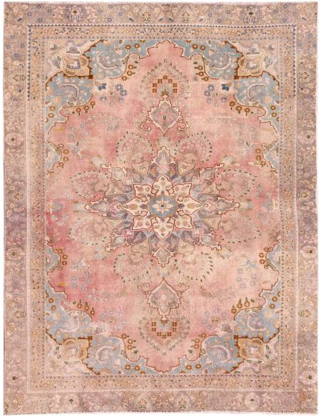 Retro Rug 265 x 175 Μπεζ