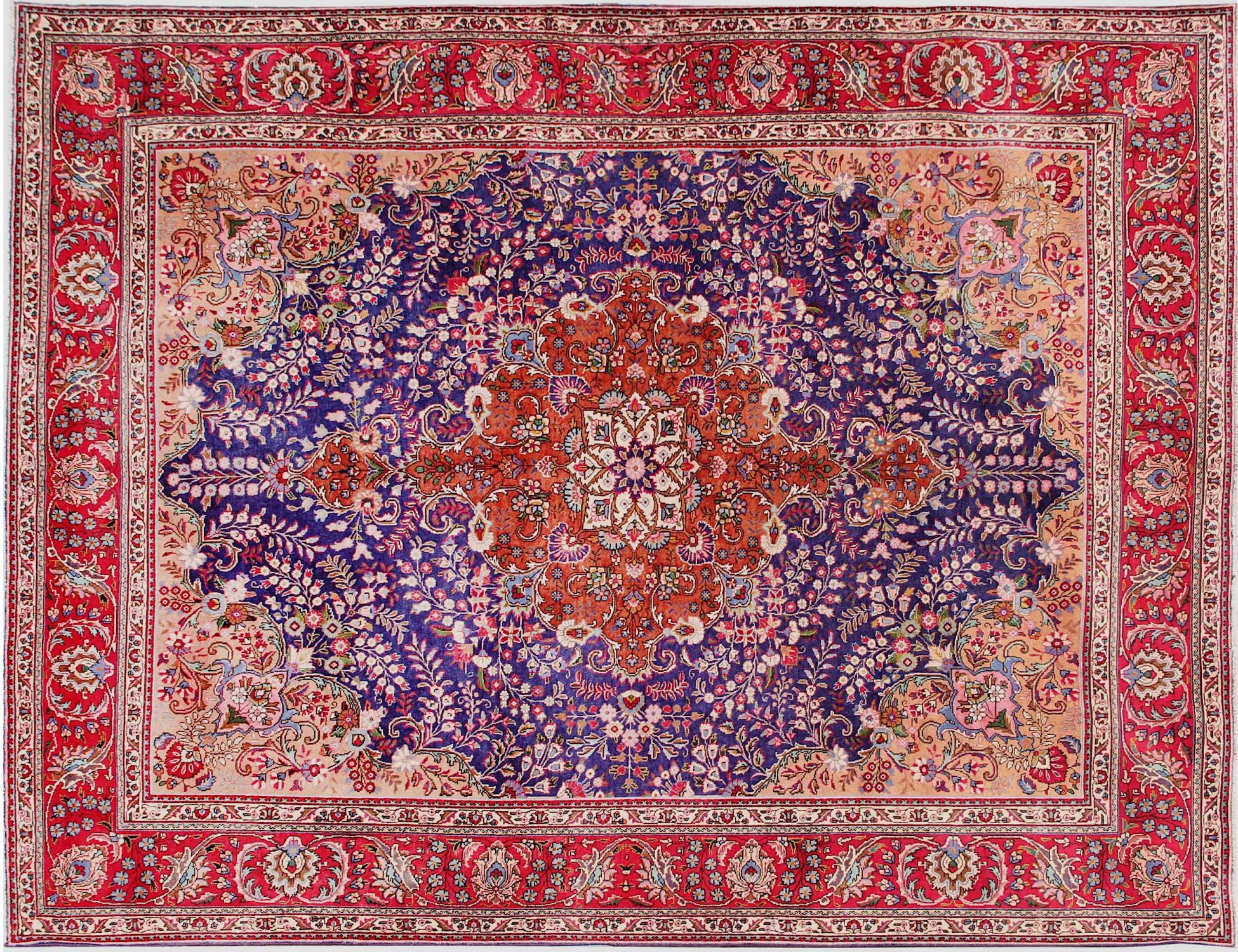 Tabriz Χαλί  Μπλε <br/>400 x 306 cm