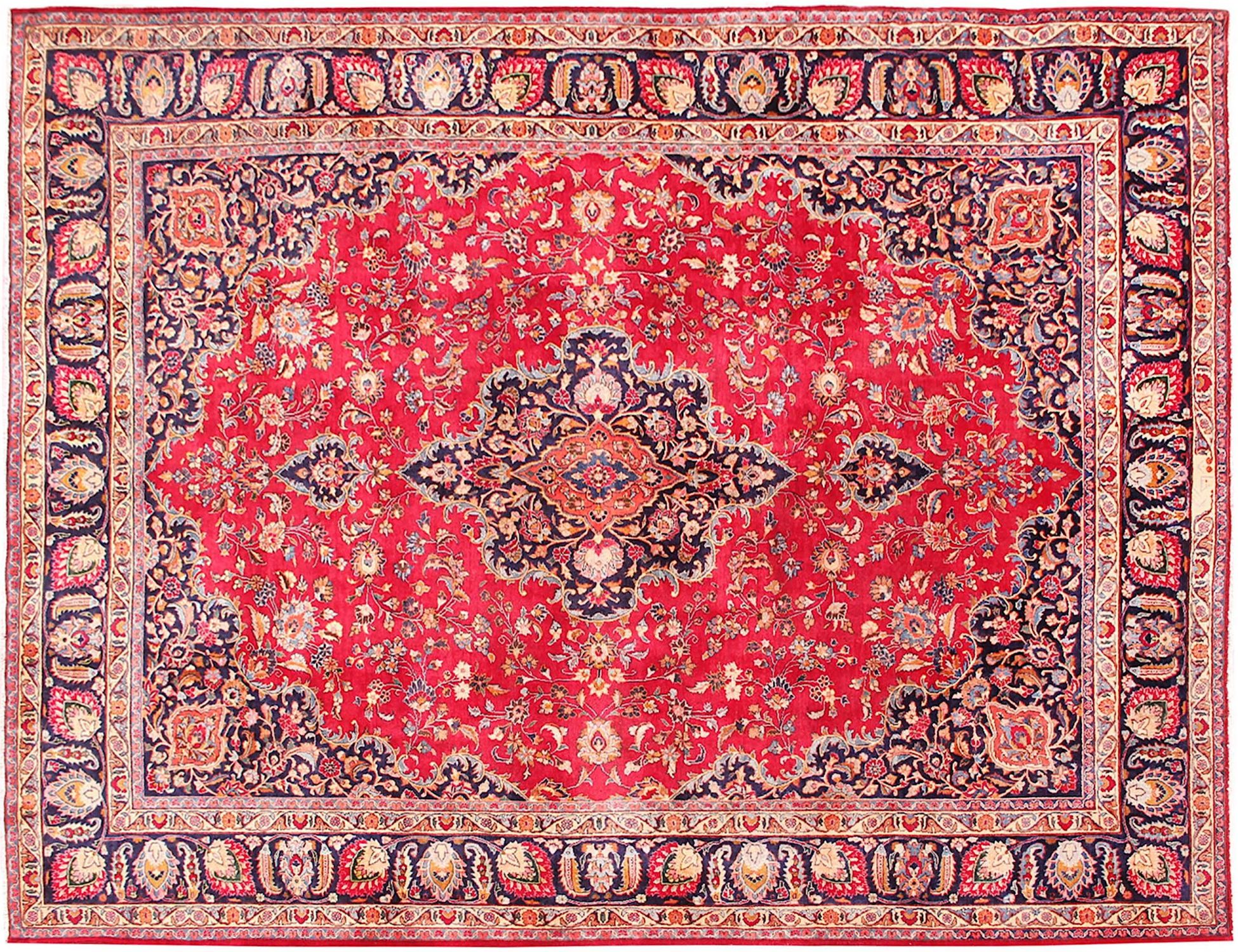 Mashad Χαλί  Κόκκινο <br/>377 x 302 cm