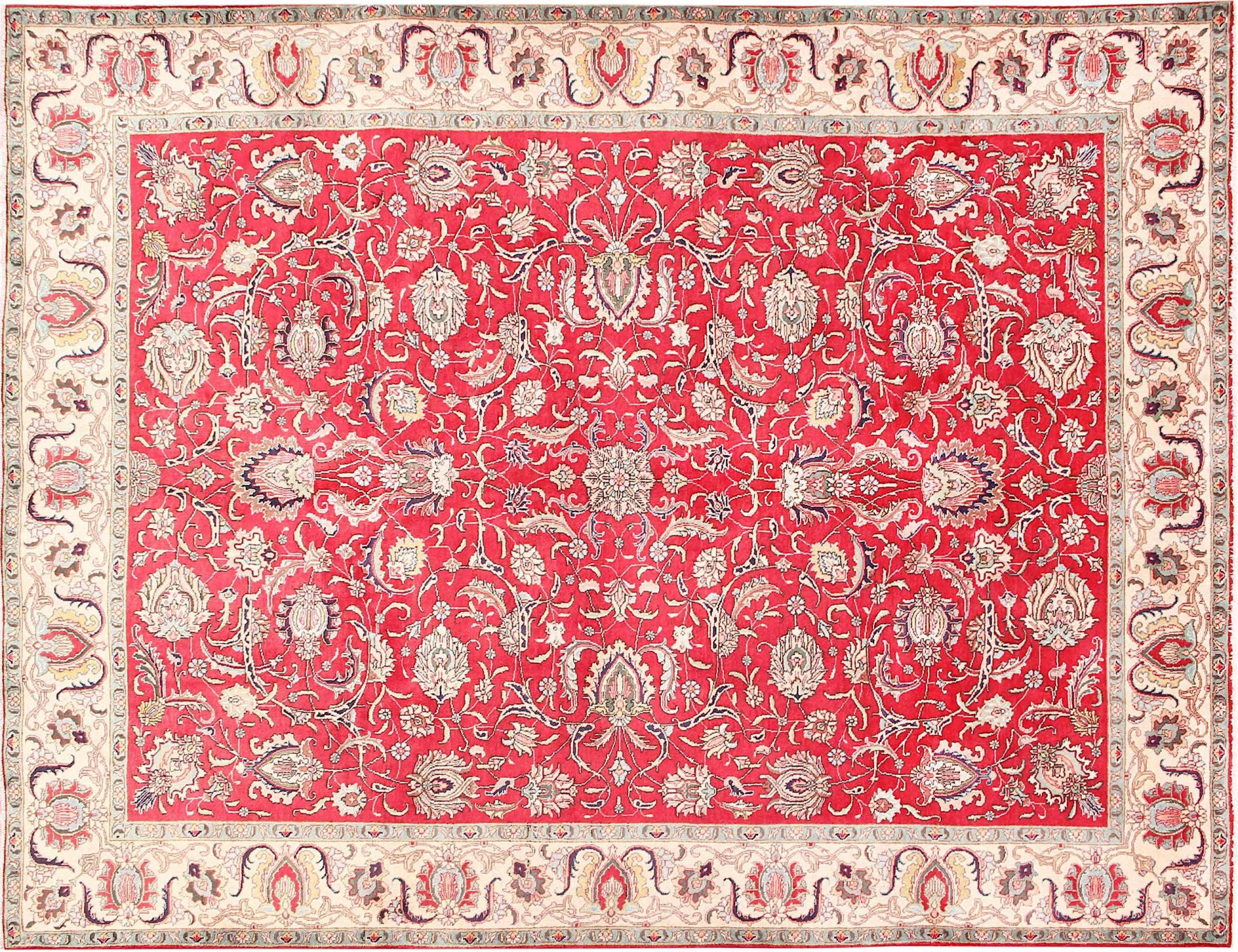 Tabriz Χαλί  Κόκκινο <br/>332 x 248 cm
