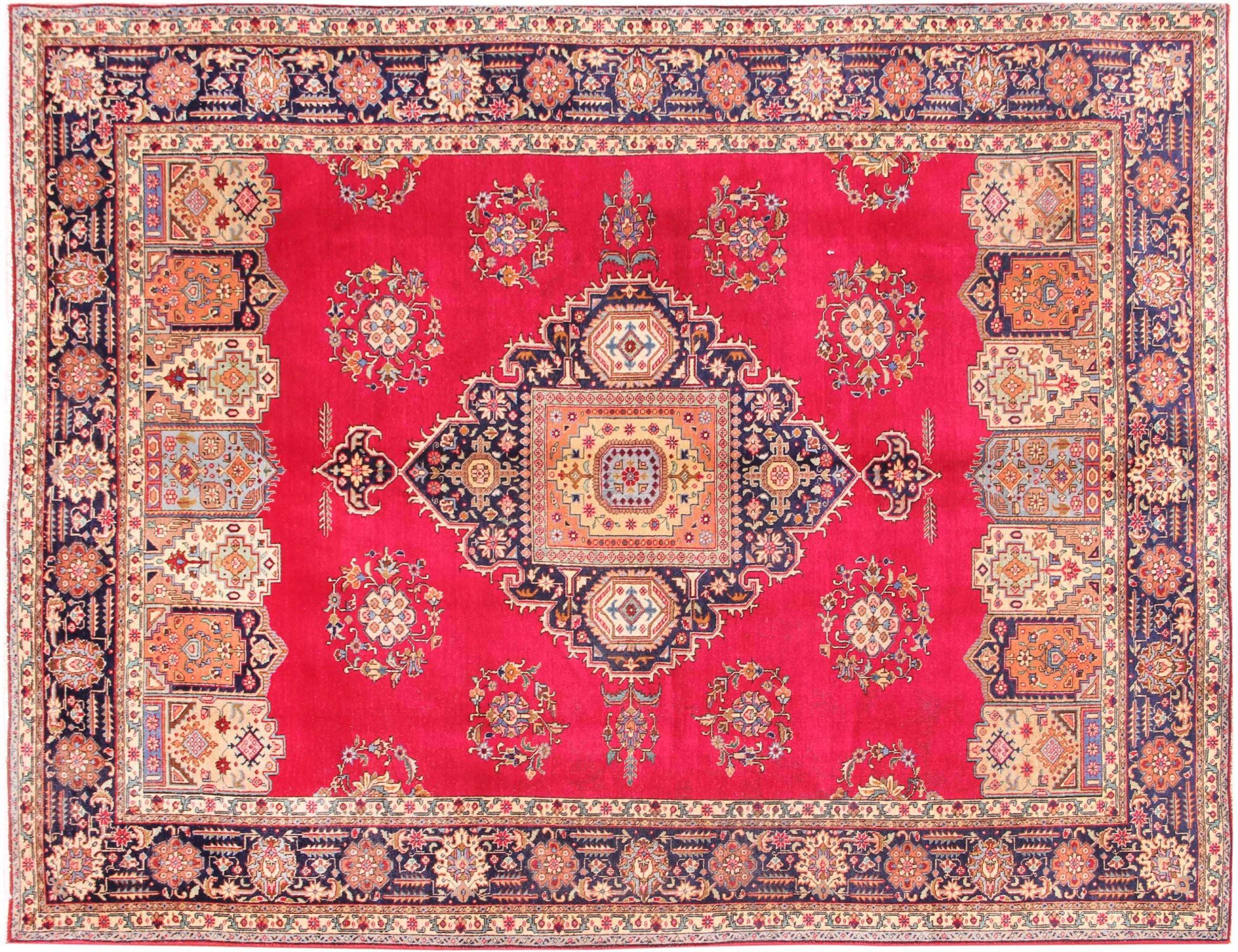 Tabriz Χαλί  Κόκκινο <br/>333 x 235 cm