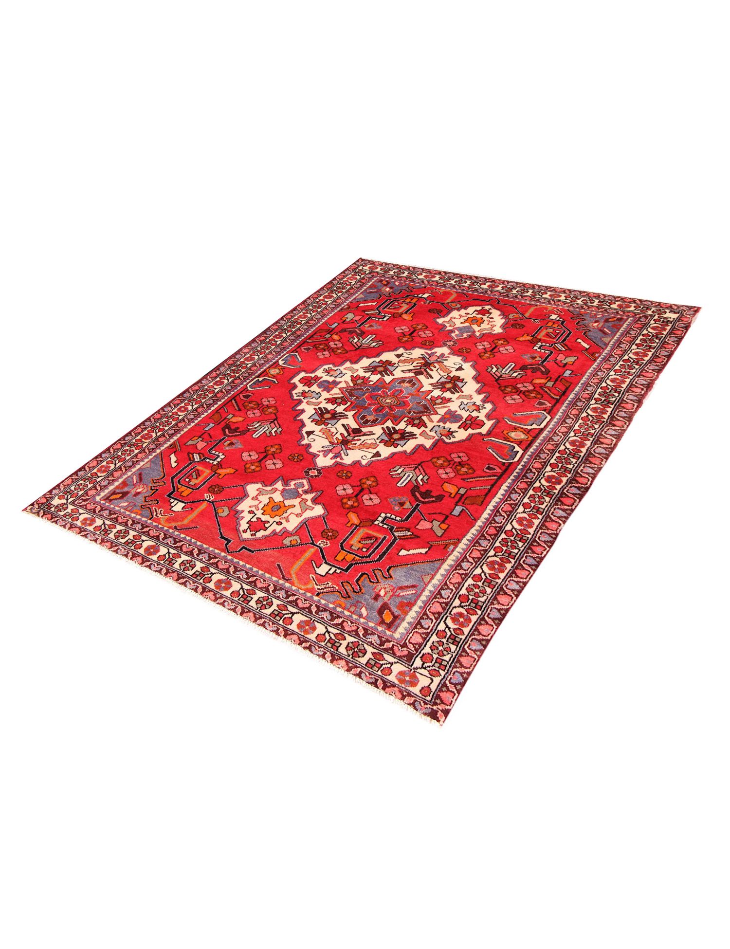 Hamadan Χαλί  Κόκκινο <br/>200 x 130 cm