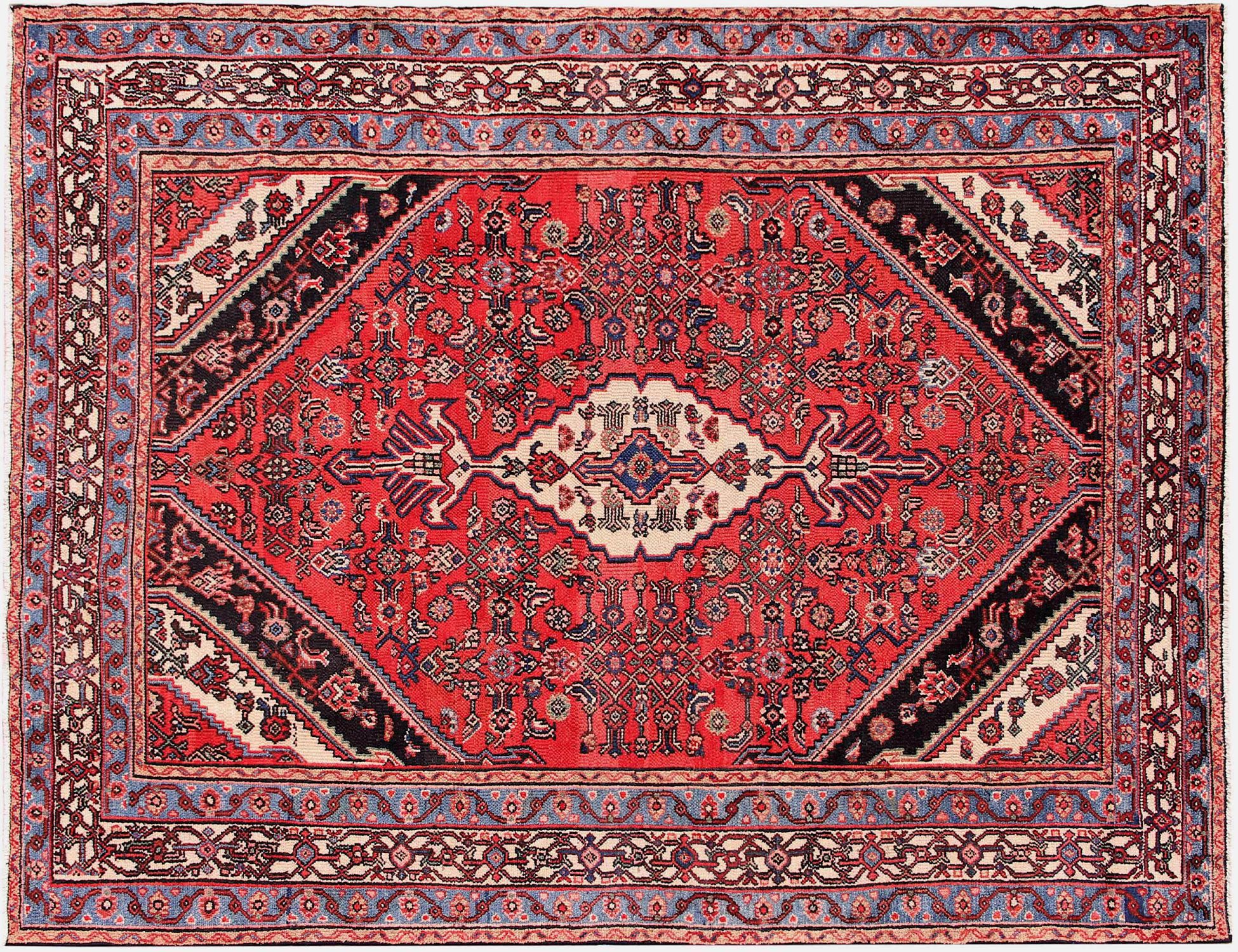 Hamadan Χαλί  Κόκκινο <br/>296 x 207 cm