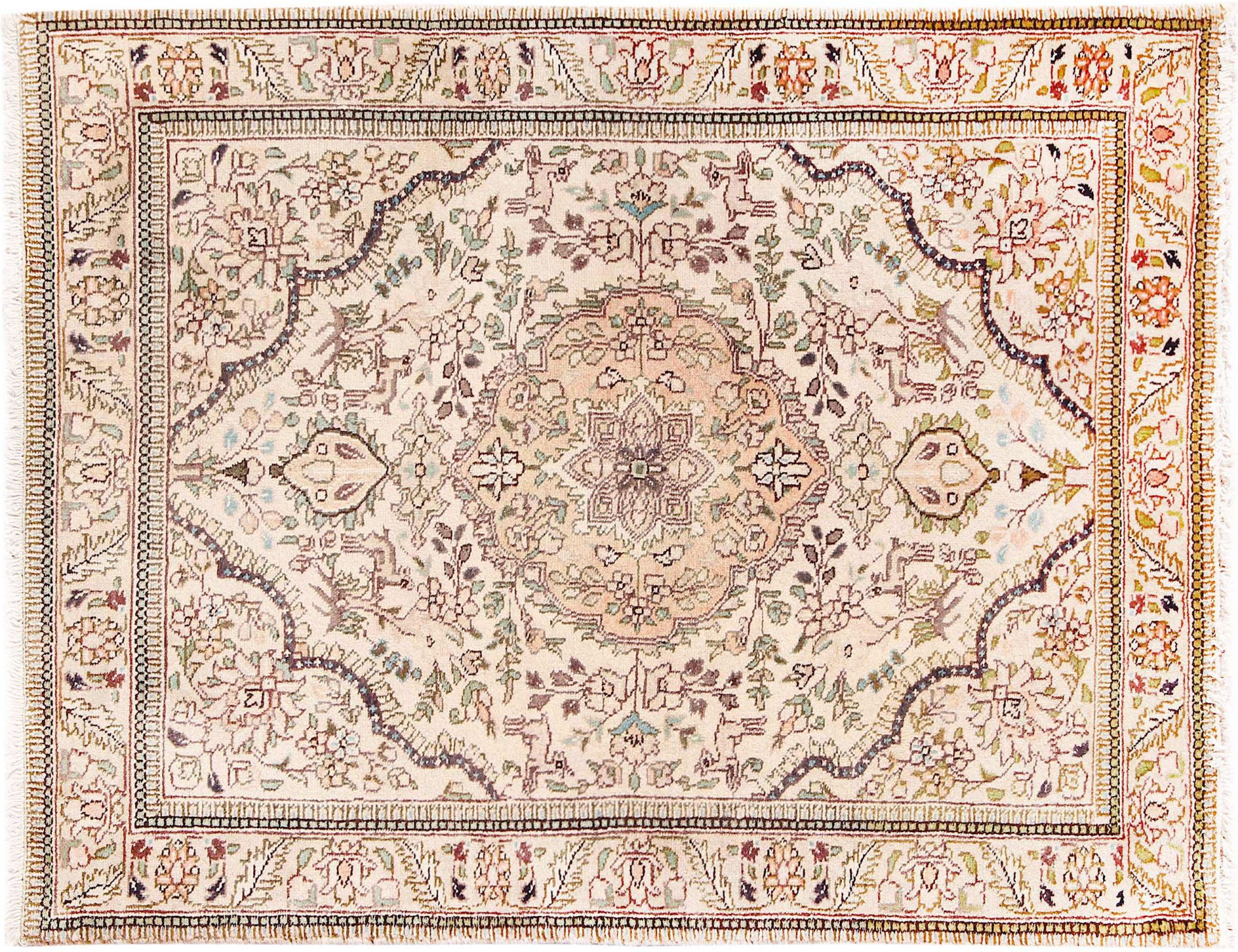  Περσικό Χαλί  Μπεζ <br/>153 x 97 cm