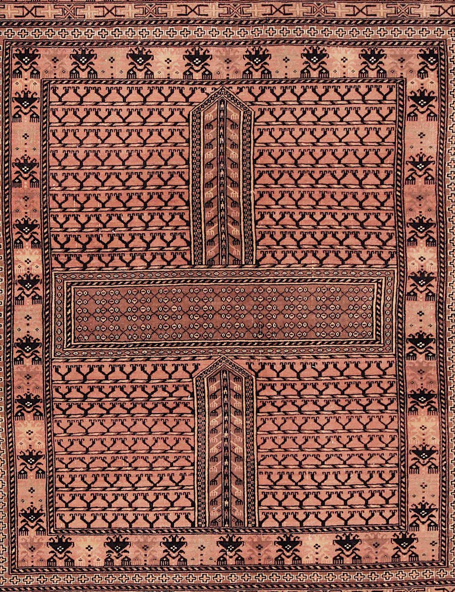 Turkman Χαλί  Καφέ <br/>172 x 122 cm