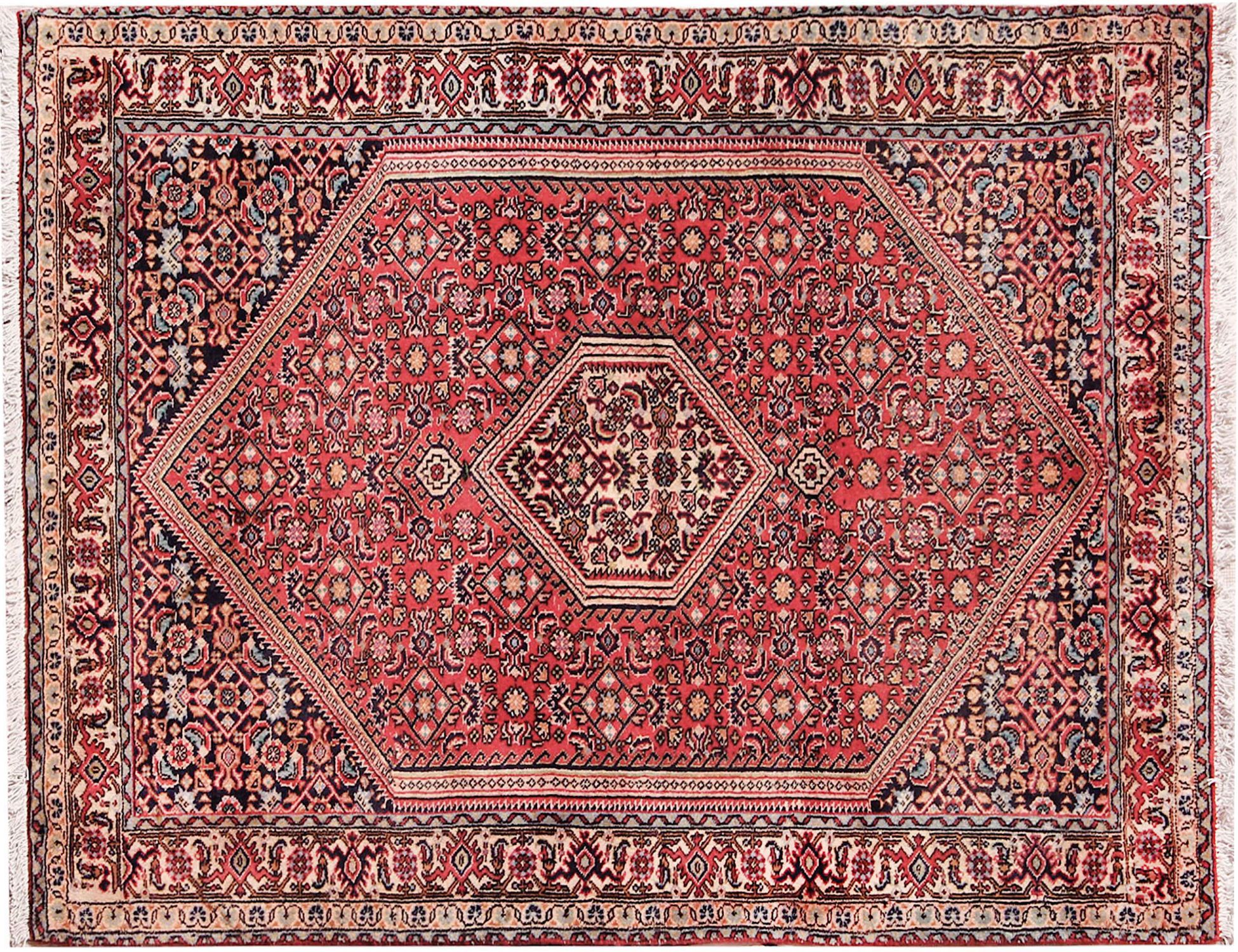 Bidjar Χαλί  Κόκκινο <br/>132 x 87 cm
