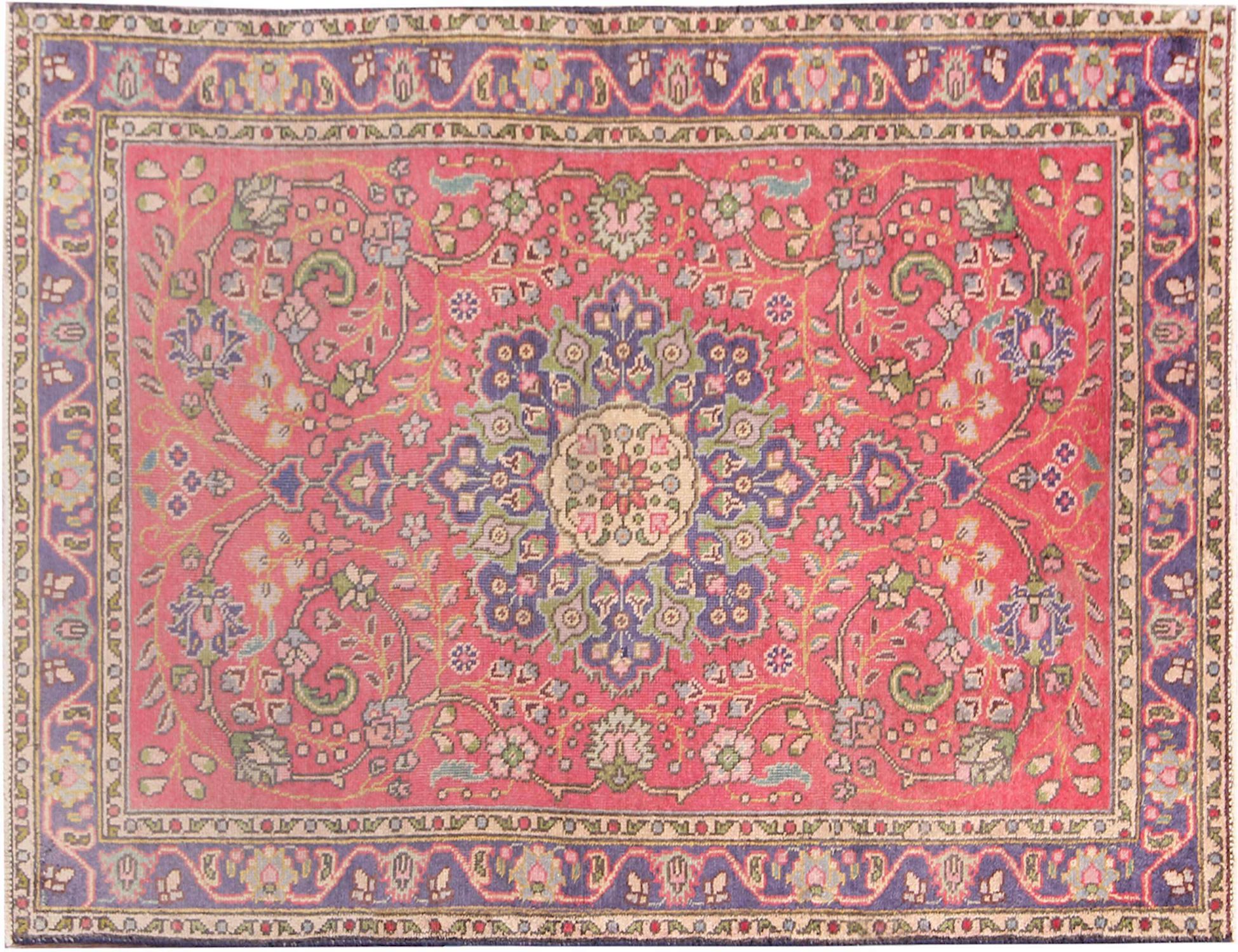 Tabriz Χαλί  Κόκκινο <br/>148 x 93 cm