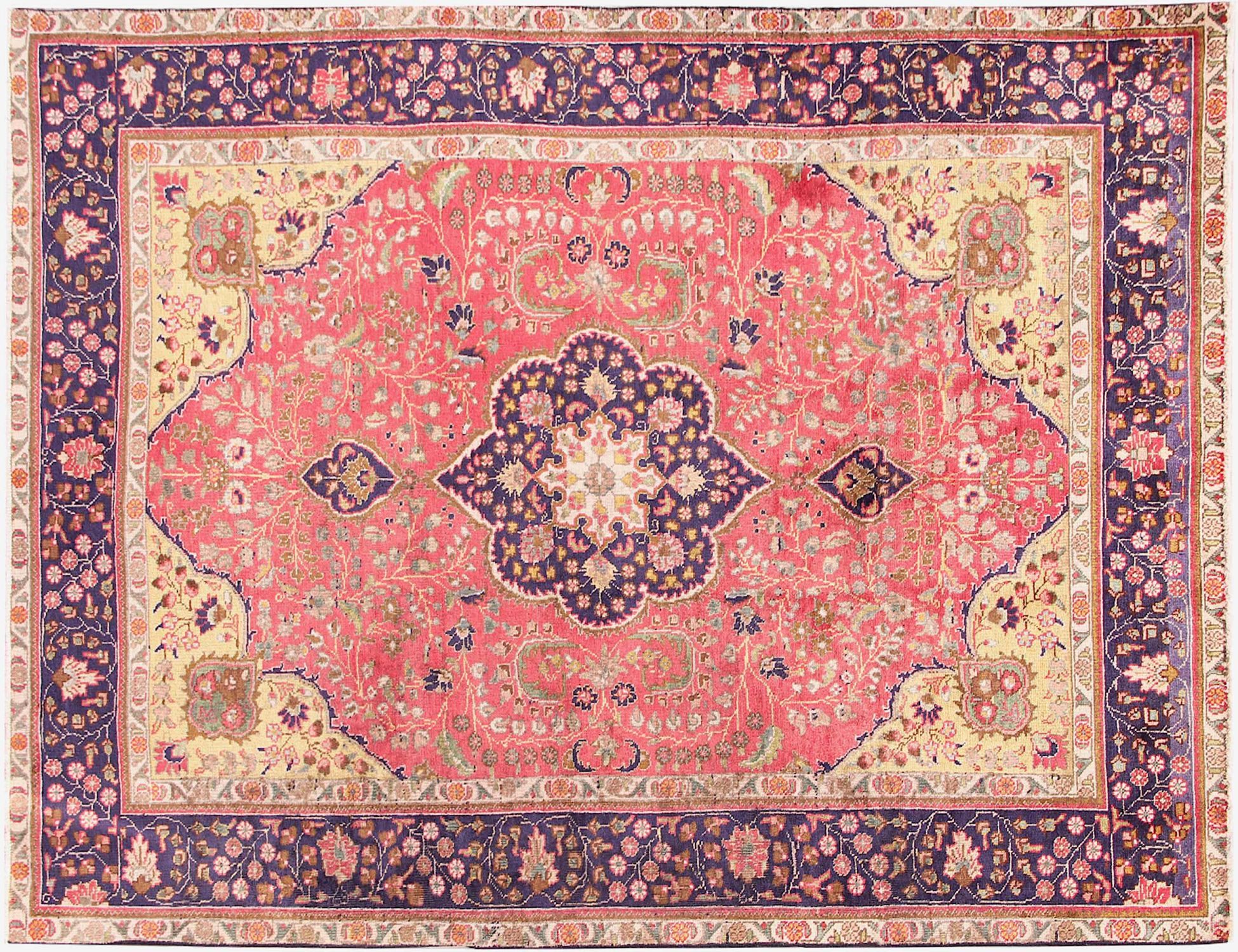Tabriz Χαλί  Κόκκινο <br/>300 x 198 cm