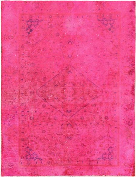 Persian Vintage Χαλί 260 x 183 Ροζ