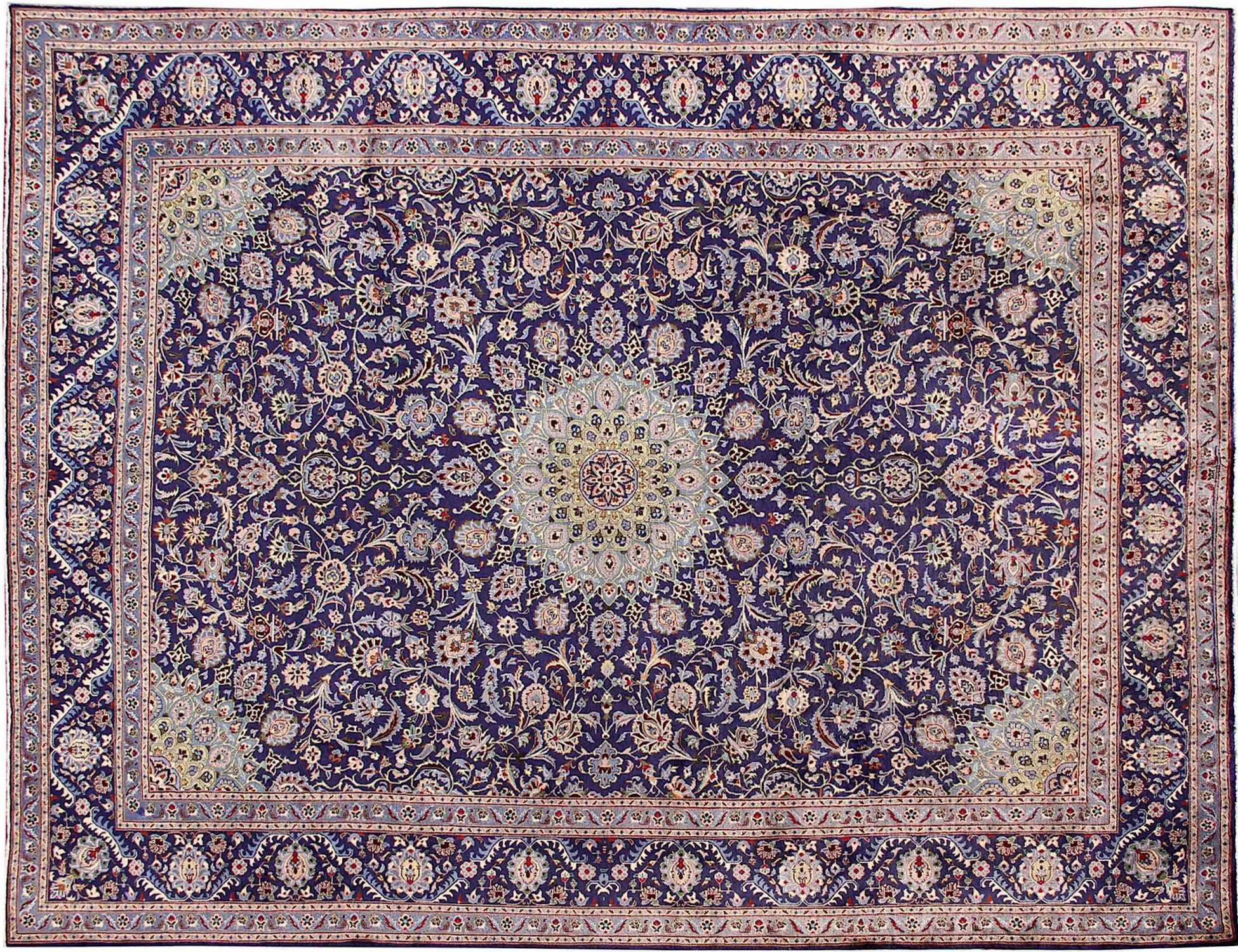 Keshan Χαλί  Μπλε <br/>368 x 289 cm