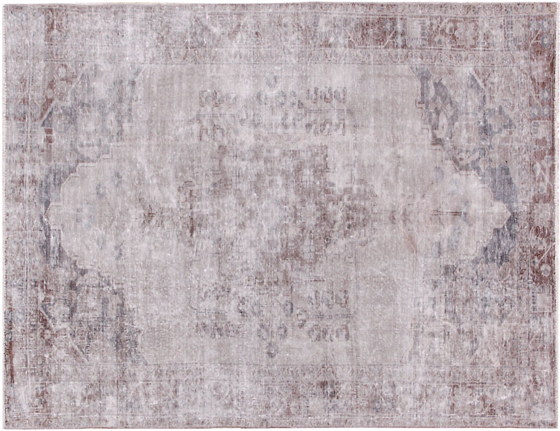 Persian vintage carpet  Γκρι <br/>265 x 145 cm