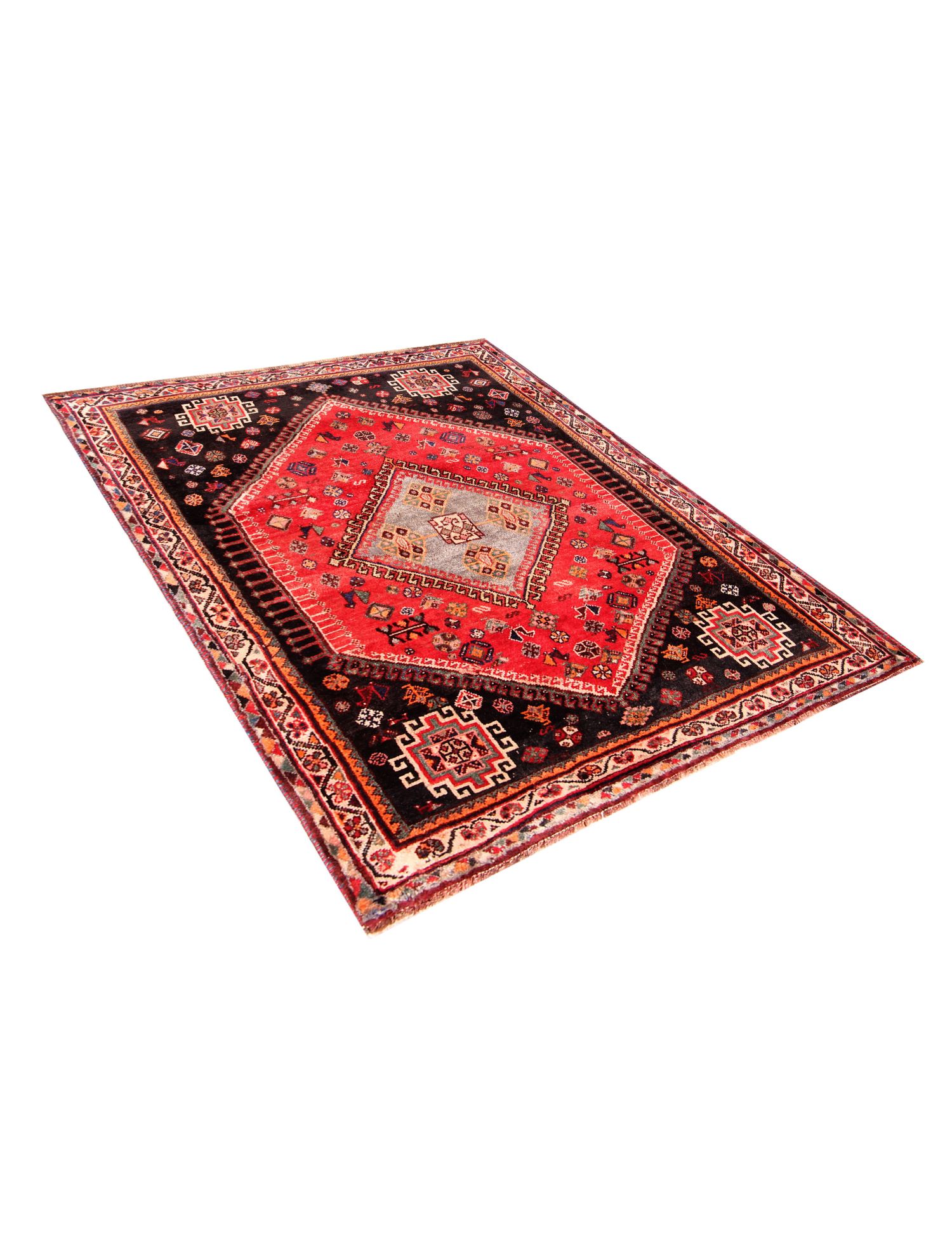 Qashqai Χαλί  Κόκκινο <br/>158 x 118 cm