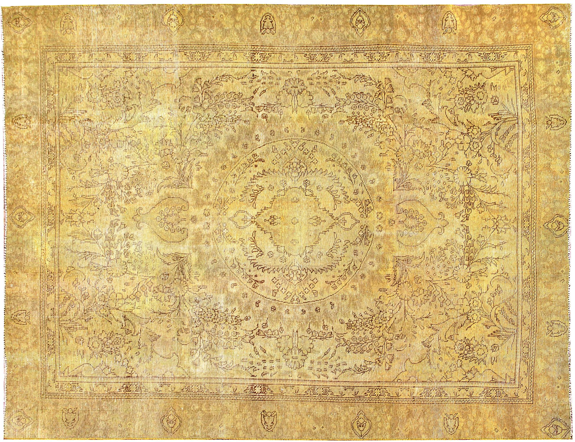 Περσικό Vintage  Κίτρινο <br/>310 x 214 cm