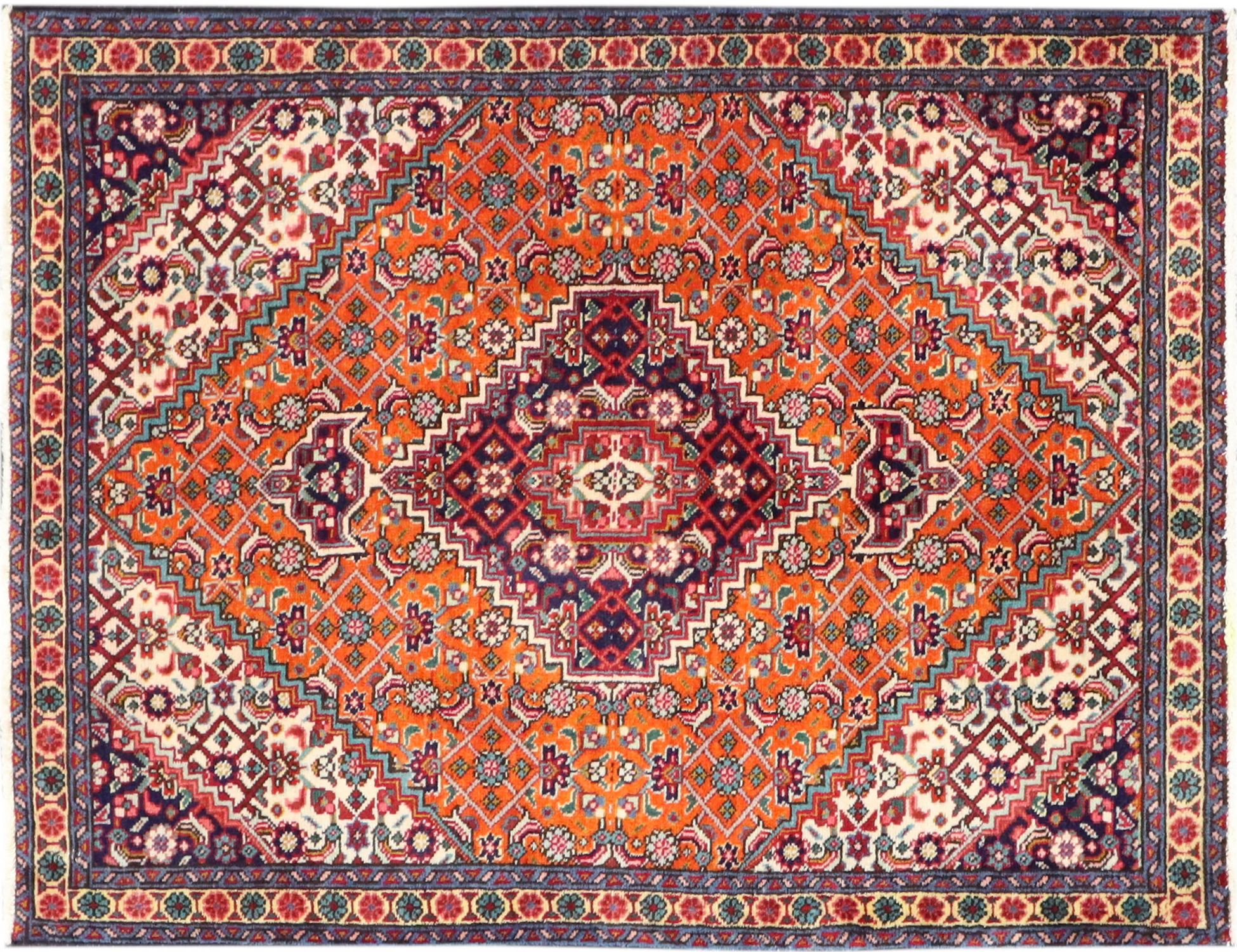 Persian Rug  Πορτοκαλί <br/>135 x 98 cm