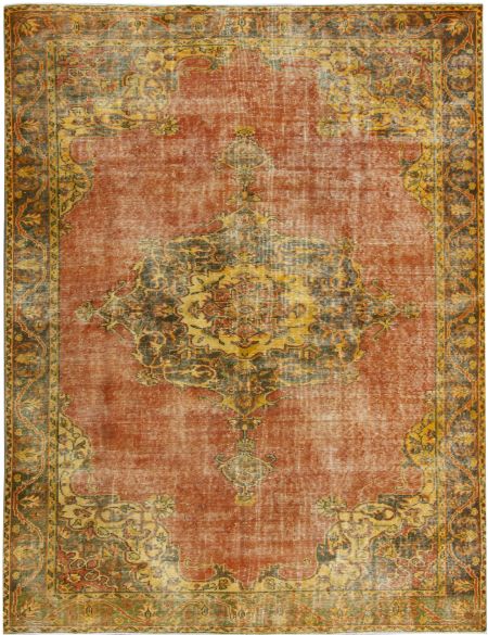 Persian Vintage Χαλί 292 x 190 Πορτοκαλί